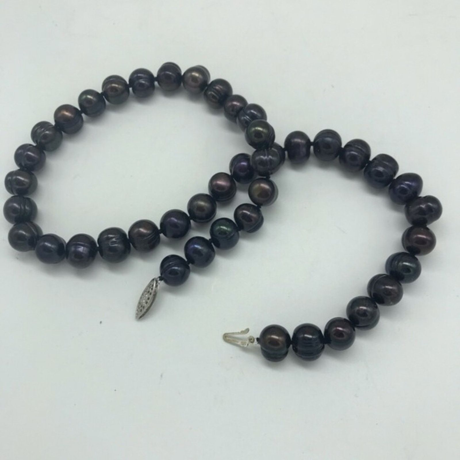 Other IPS Real Baroquue Pearls 925 Clasp Iridescent 18” Size ONE SIZE - 5 Thumbnail