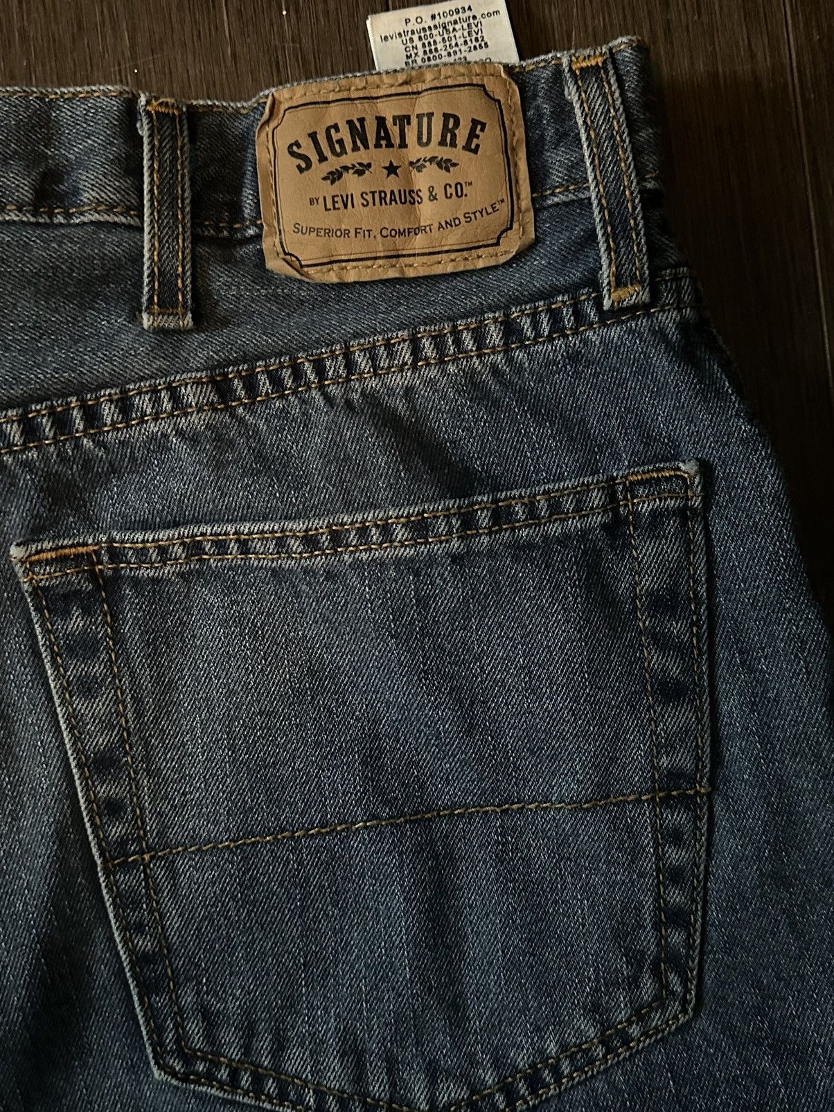 Levi's Vintage Clothing Baggy jeans Signature Levi’s Size US 42 / EU 58 - 2 Thumbnail
