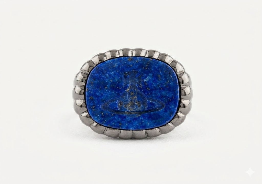 Vivienne Westwood o1f1d3z0526 Size: M / Denver Ring in Silver Size ONE SIZE - 2 Thumbnail
