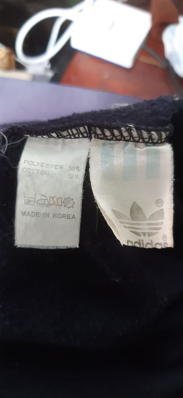 Adidas × Vintage ADIDAS Trefoil Vintage Sweatshirt Size US L / EU 52-54 / 3 - 7 Thumbnail