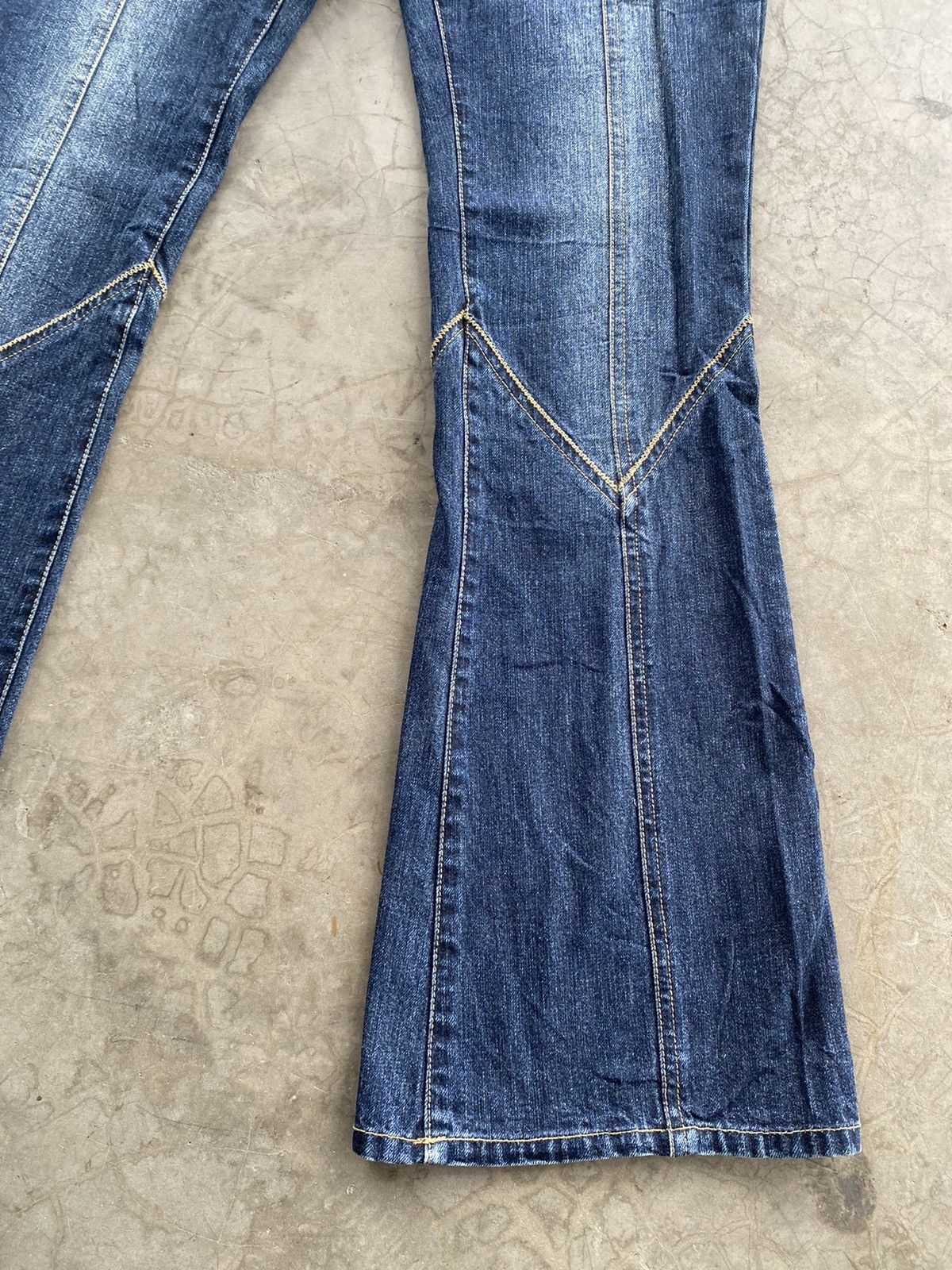 Hysteric Glamour × If Six Was Nine × Le Grande Bleu (L.G.B.) Flare Jeans Japanese Python Oririn Boot Cut p114 Size US 29 - 3 Thumbnail