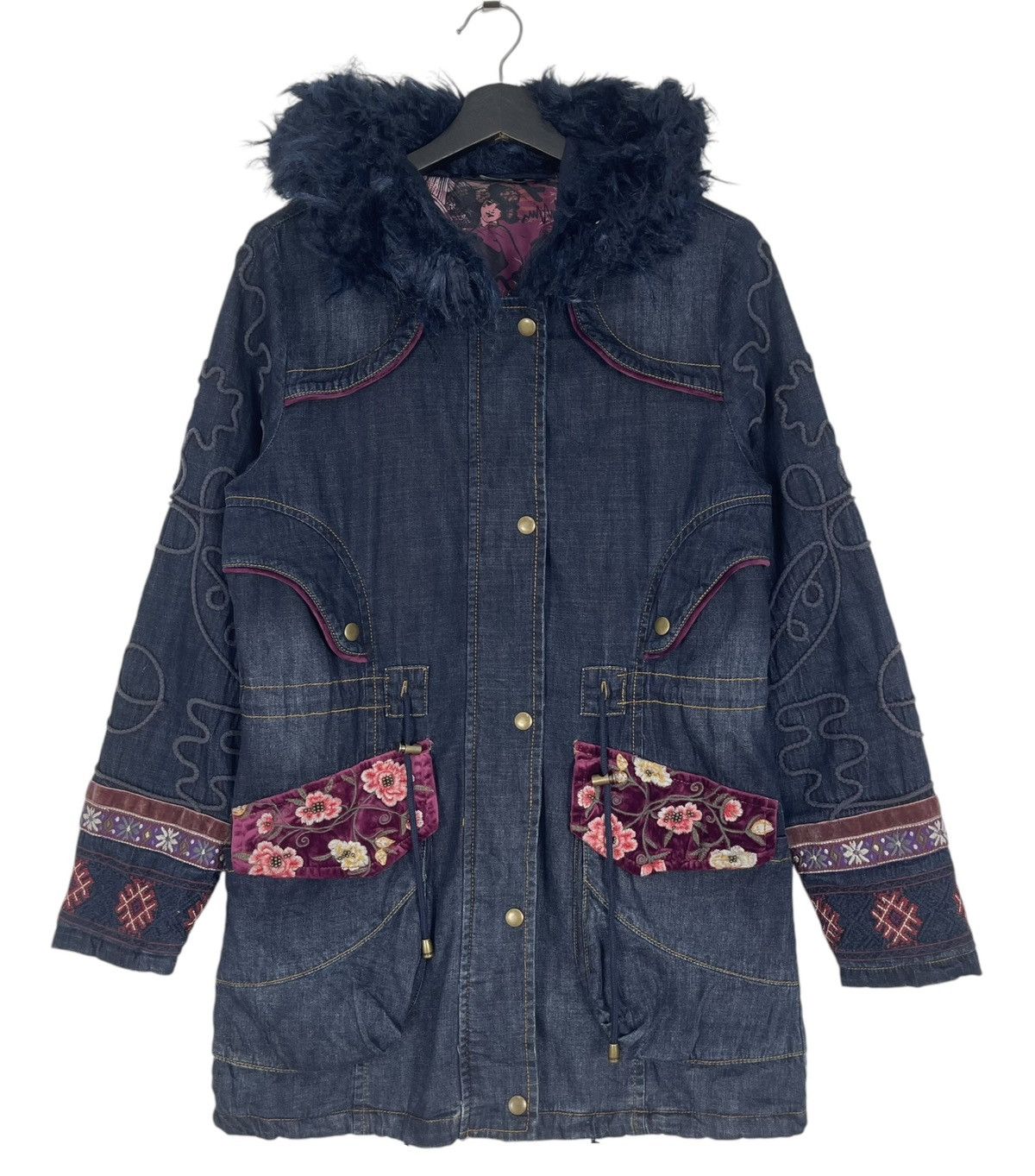 Desigual DESIGUAL DENIM JACKET Size S / US 4 / IT 40 - 1 Thumbnail