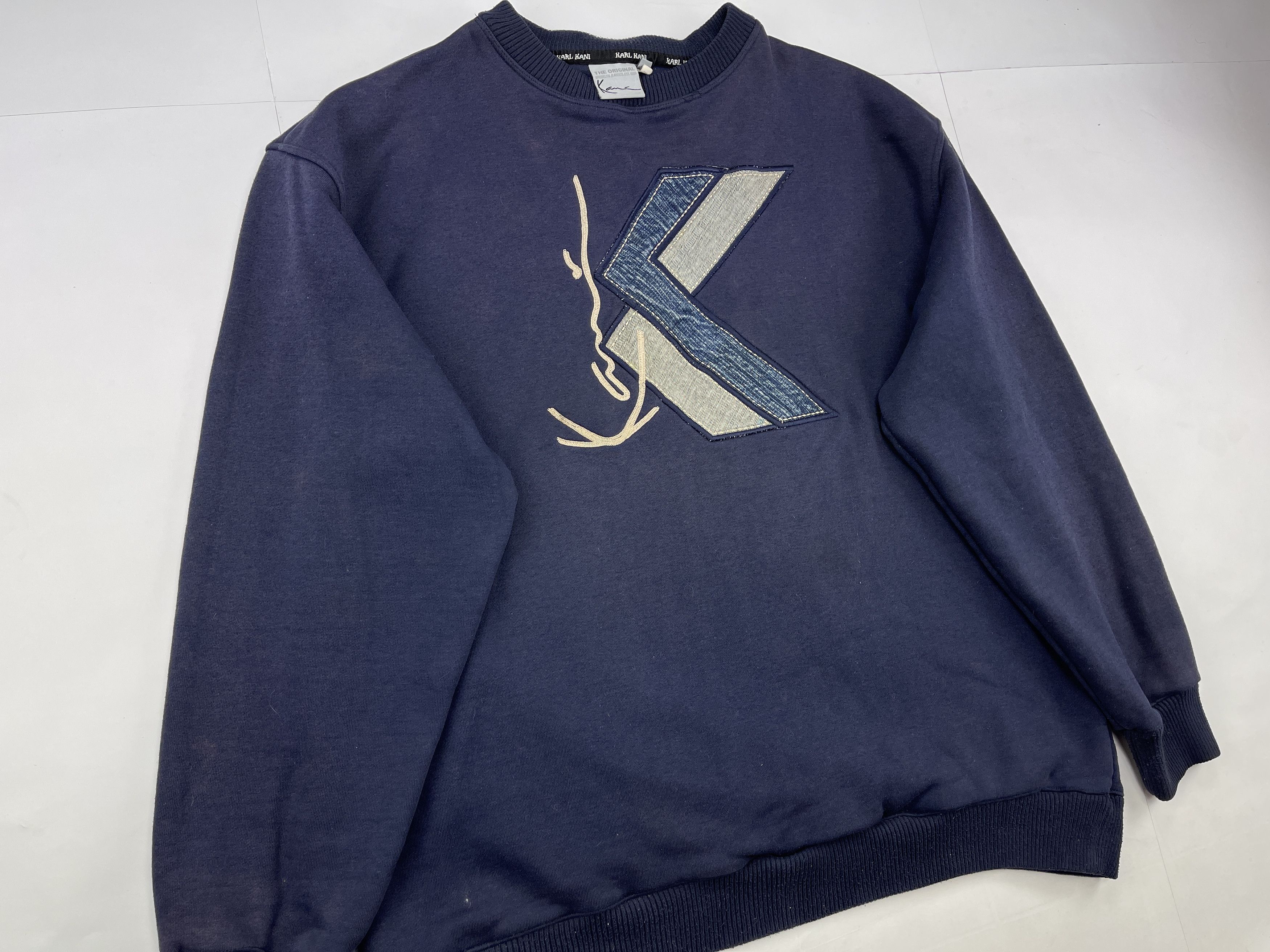 Karl Kani KARL KANI sweatshirt, vintage Kani, 90s hip hop mens size XL Size US XL / EU 56 / 4 - 2 Thumbnail