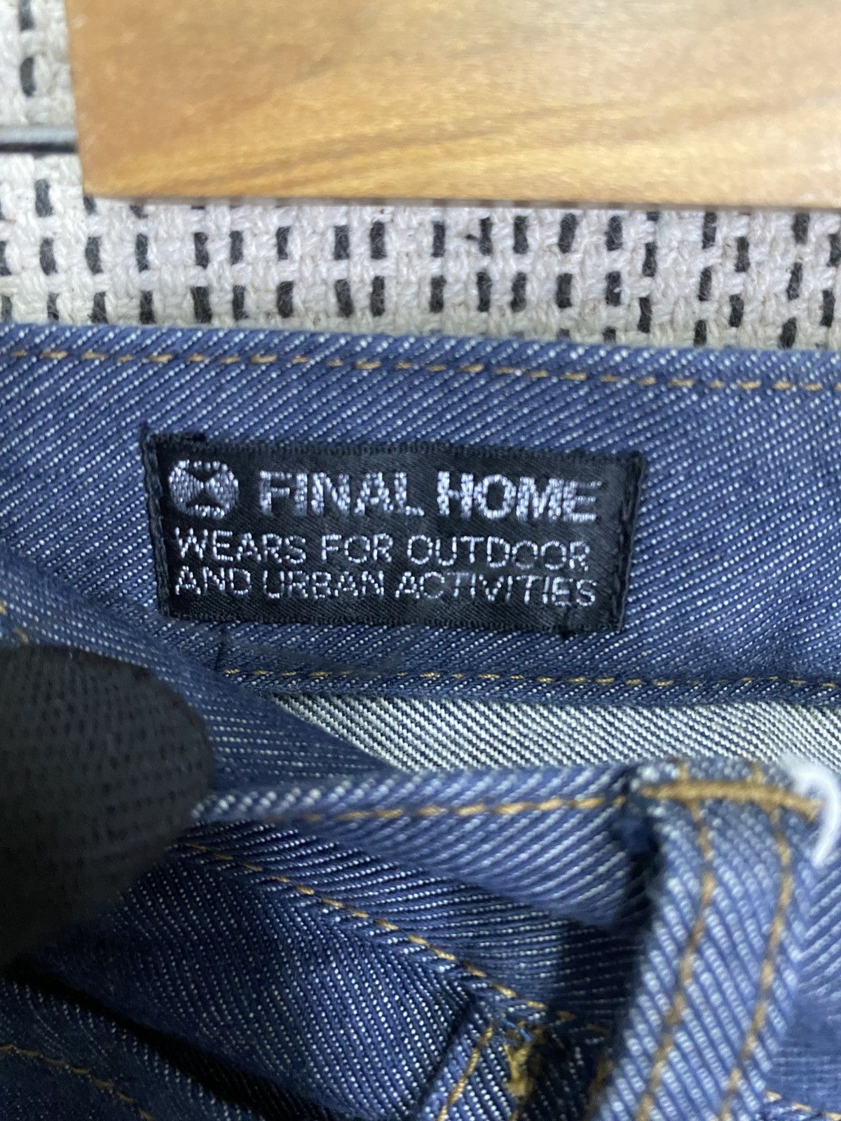 Final Home 🔥FINAL HOME🔥 DENIM PANTS UTILITY SURVIVAL TROUSER Size US 30 / EU 46 - 7 Thumbnail