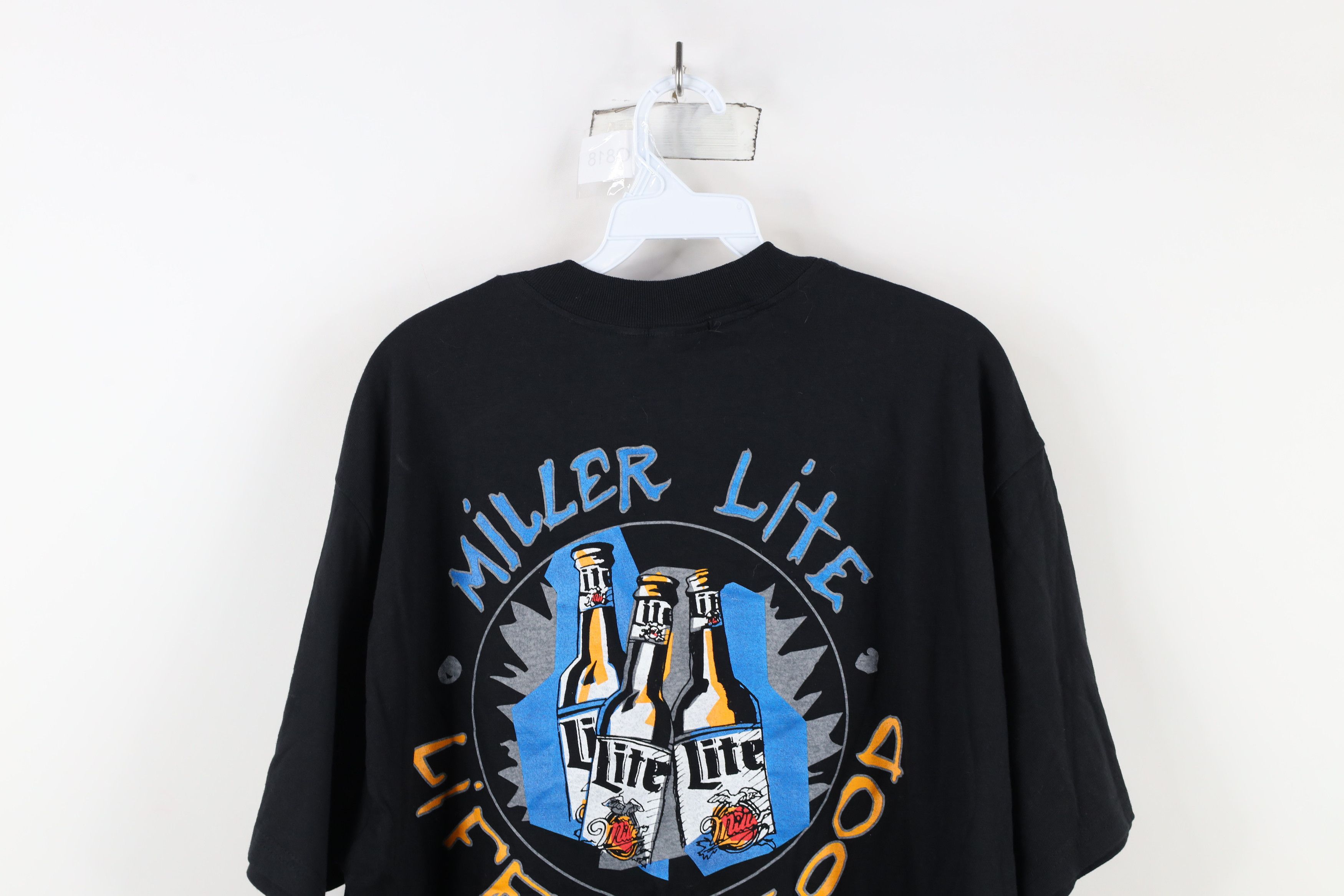 Vintage Deadstock Vintage 90s Miller Lite Beer Life Is Good T-Shirt Size US XL / EU 56 / 4 - 10 Thumbnail