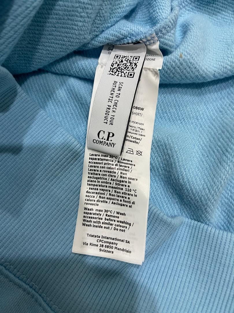 C.P. Company 🔥CP COMPANY DIAGONAL RAISED FLEECE GARMENT DYED HOODIE Size US S / EU 44-46 / 1 - 6 Thumbnail