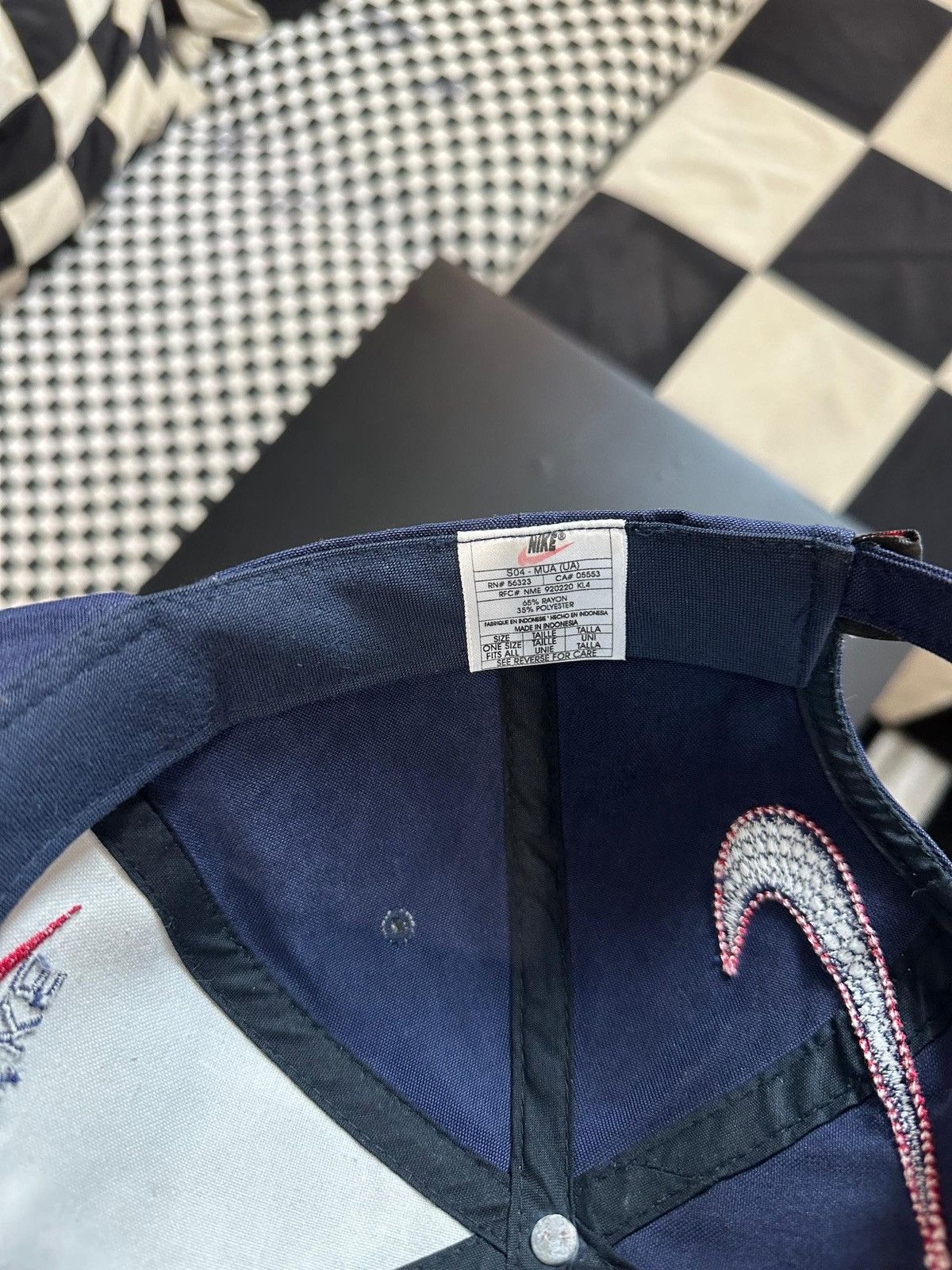 Nike × Vintage VINTAGE NIKE EMBROIDERY LOGO & SPELLOUT CAP Size ONE SIZE - 3 Thumbnail