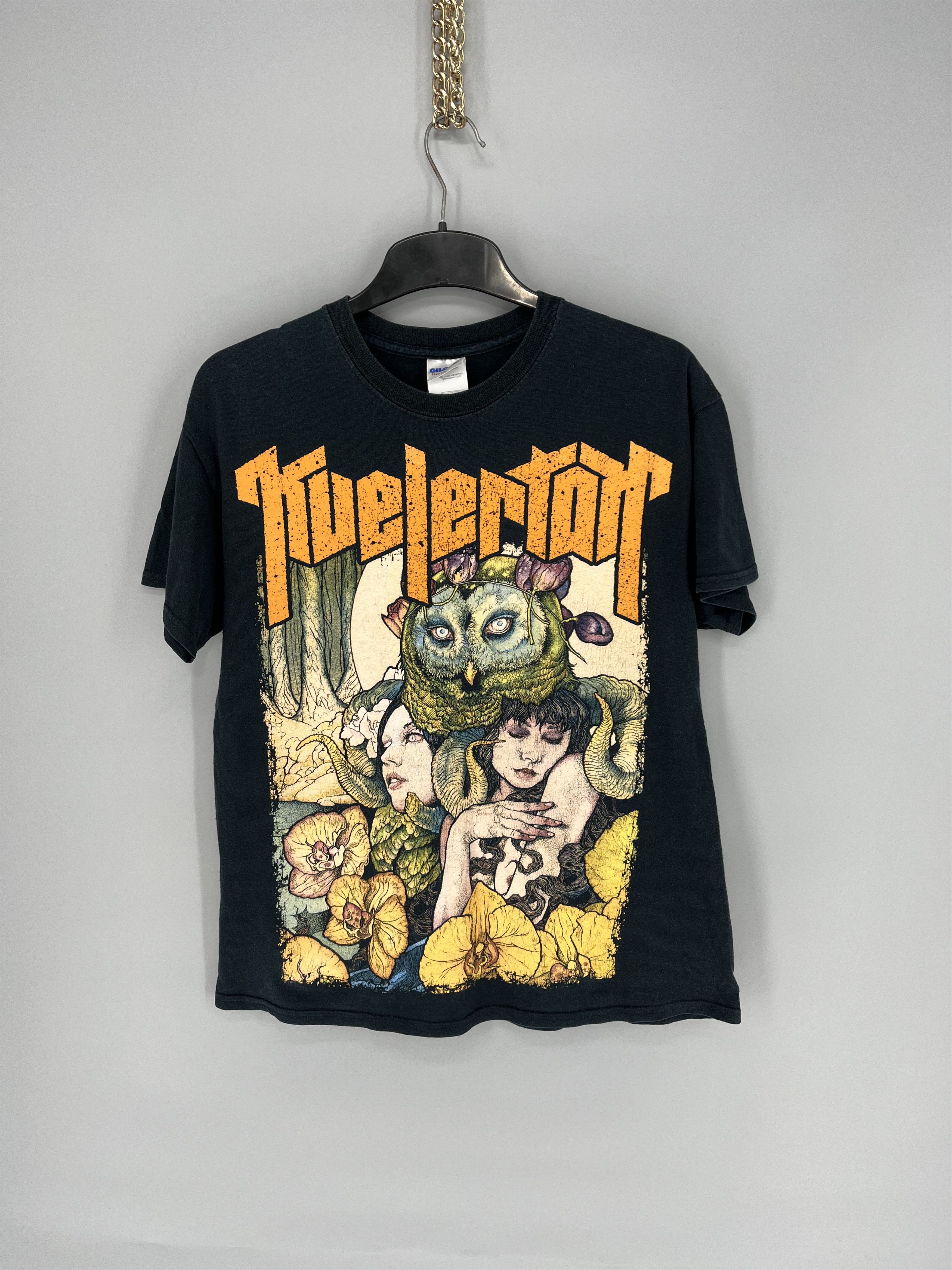 Band Tees Kvelertok Vintage Y2K Rock Metal Band TVINTAGEee Size US M / EU 48-50 / 2 - 1 Thumbnail