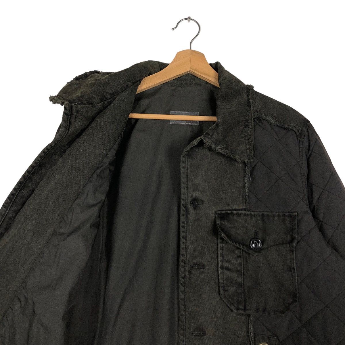 Japanese Brand × Seditionaries 🔥Distressed Patch Work Chore Jacket Closed Issey Miyake Size US L / EU 52-54 / 3 - 10 Thumbnail