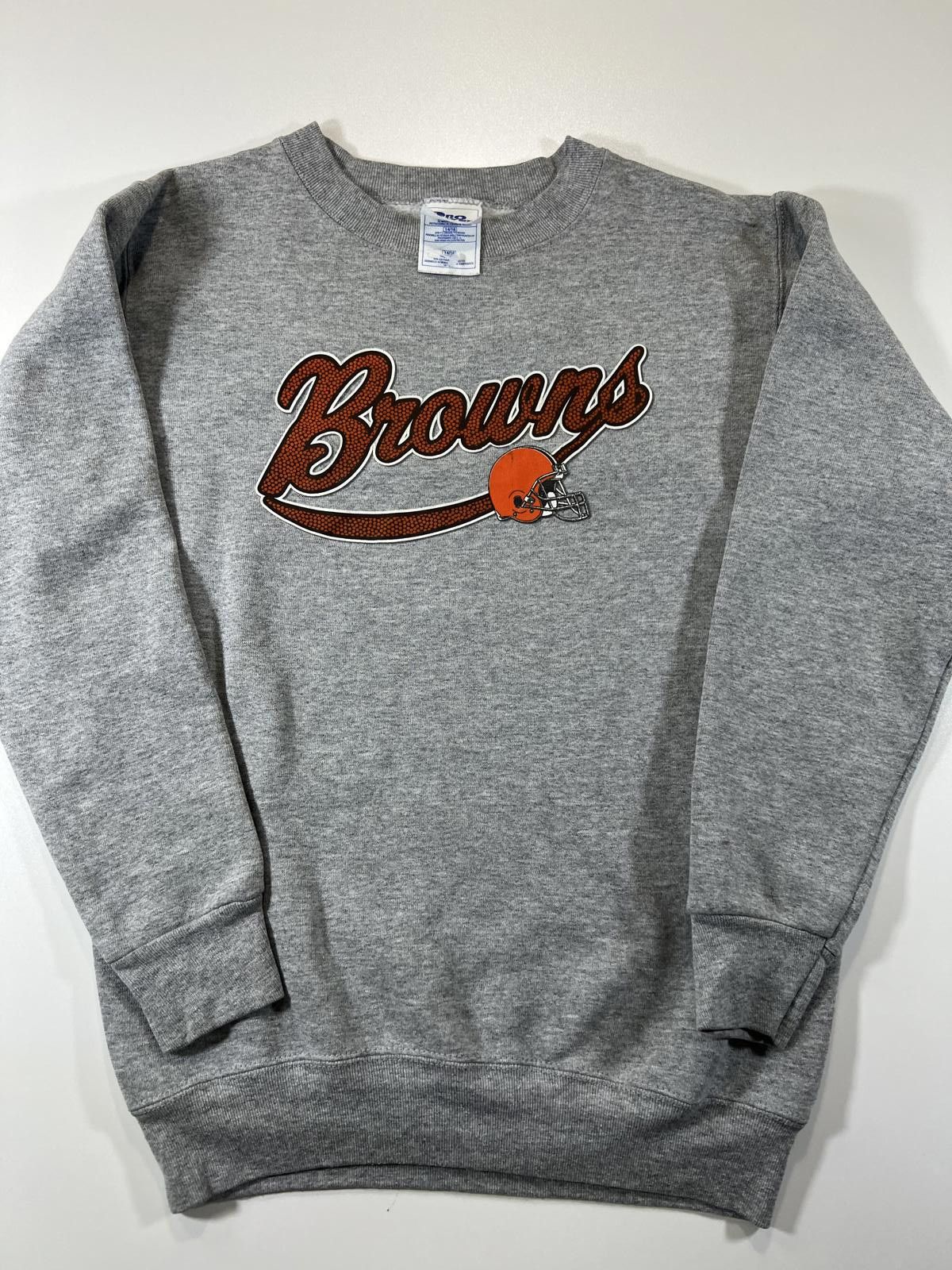 Unknown London Pro player Grey Browns Crewneck Sweatshirt with Logo Size US XXS / EU 40 - 2 Thumbnail