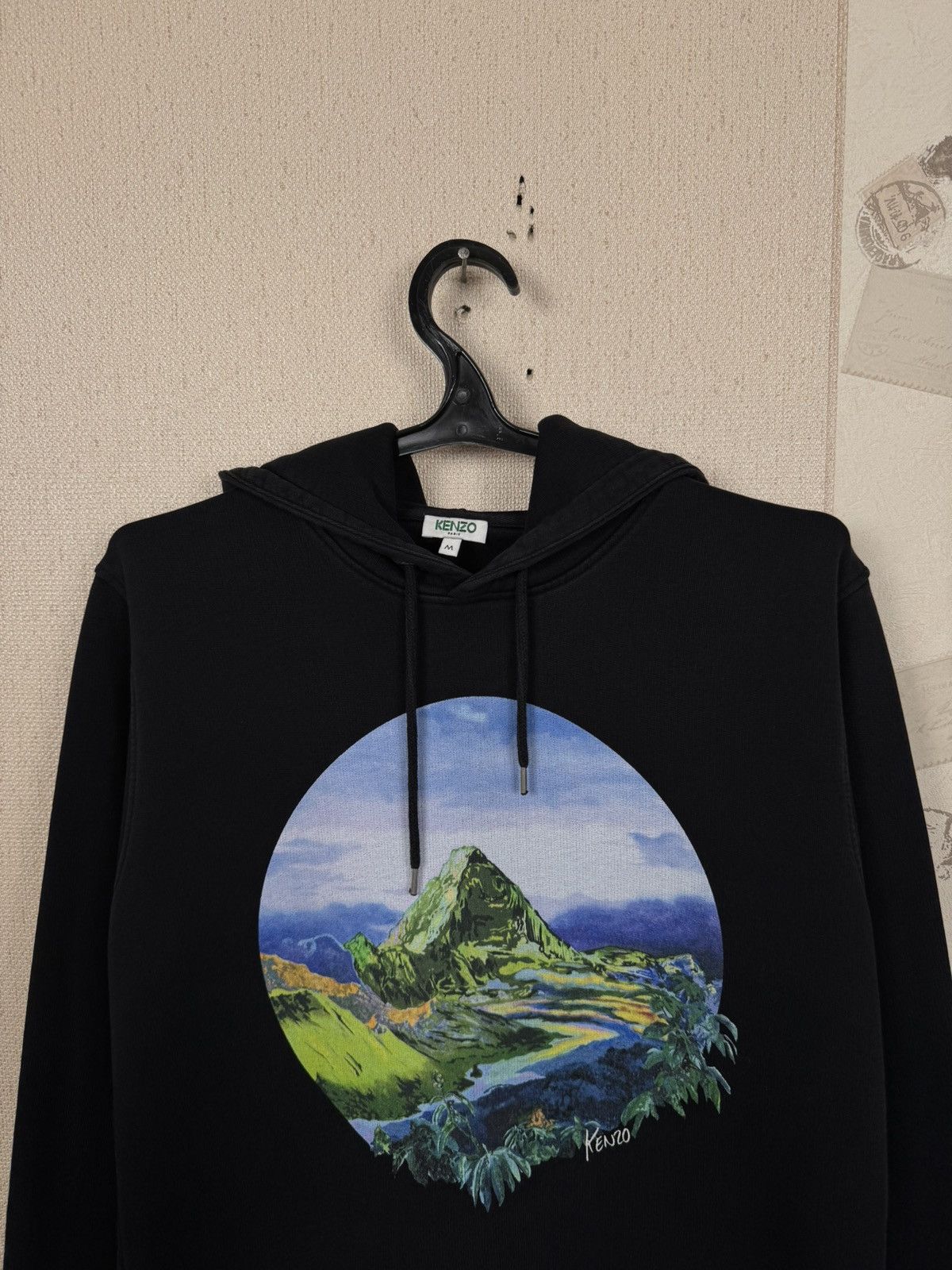 Kenzo Kenzo Hoodie Mountain Gems Black Sz M Luxury Paris Designer Size US M / EU 48-50 / 2 - 8 Thumbnail