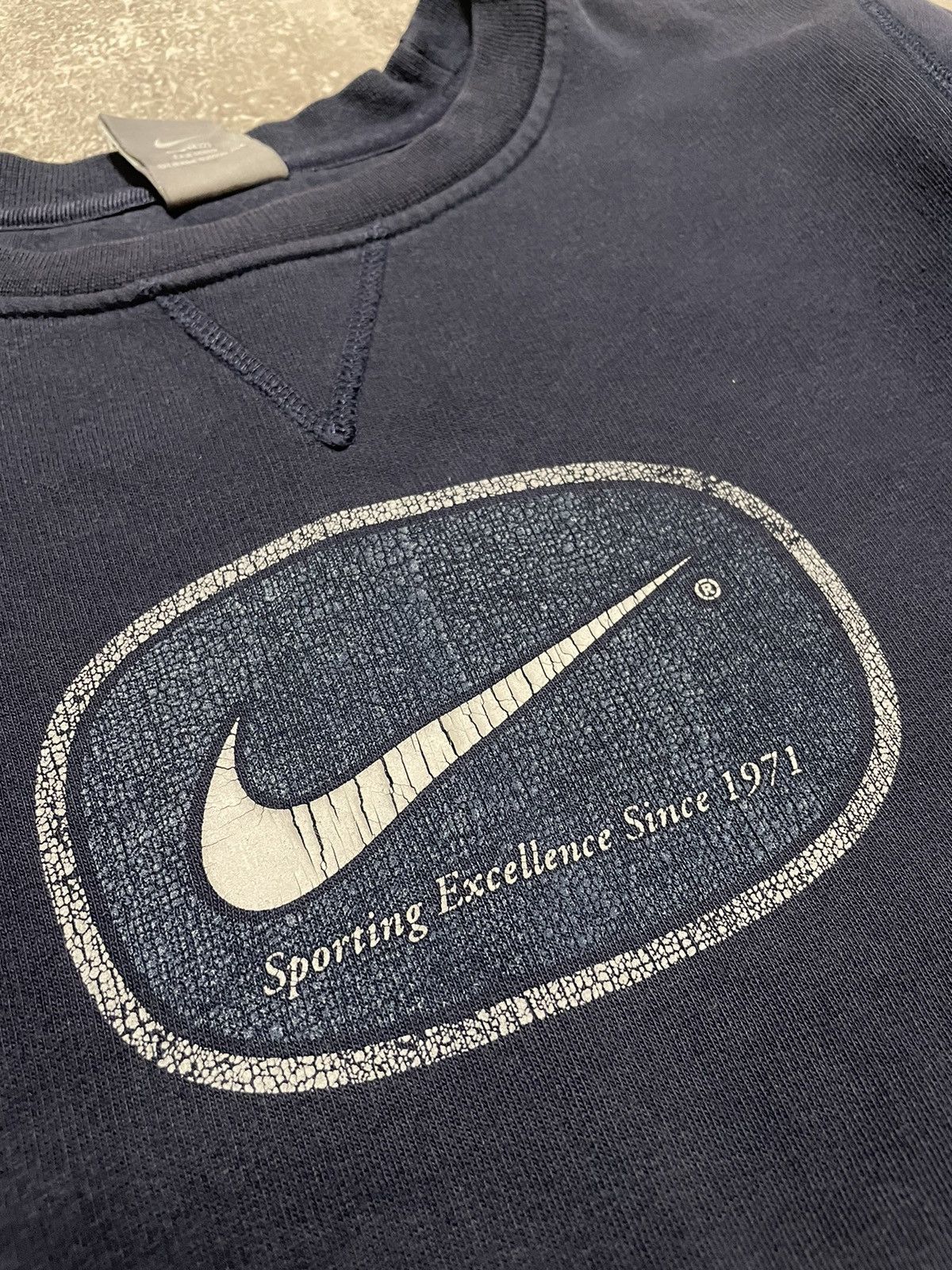 Nike Vintage Nike Sweatshirt Big Logo Size US S / EU 44-46 / 1 - 3 Thumbnail