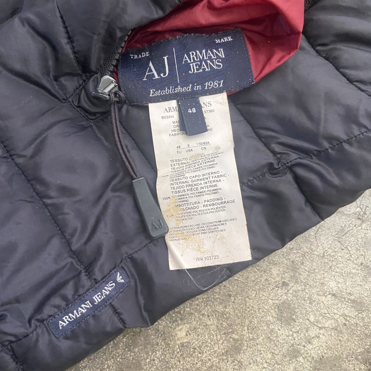 Armani Y2K Armani Jeans Reversible Puffer Jacket Size US M / EU 48-50 / 2 - 9 Thumbnail