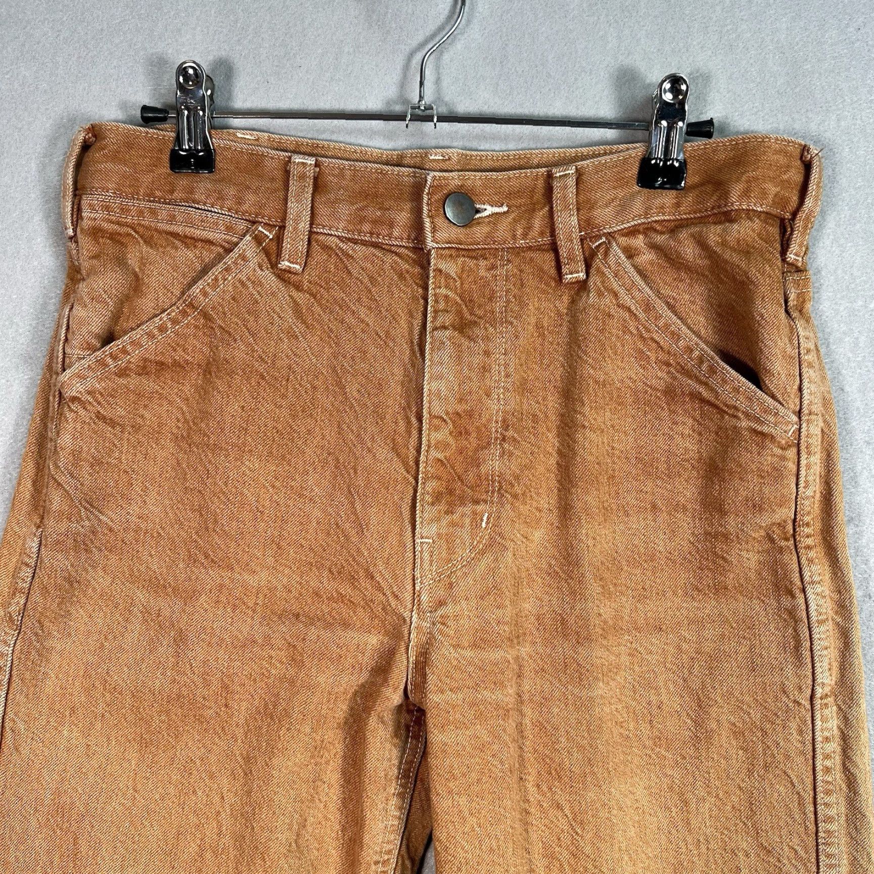 Uniqlo Uniqlo U Jeans Women 25 Brown Medium Wash Denim Straight Womens Size 42" / US 20 - 6 Thumbnail