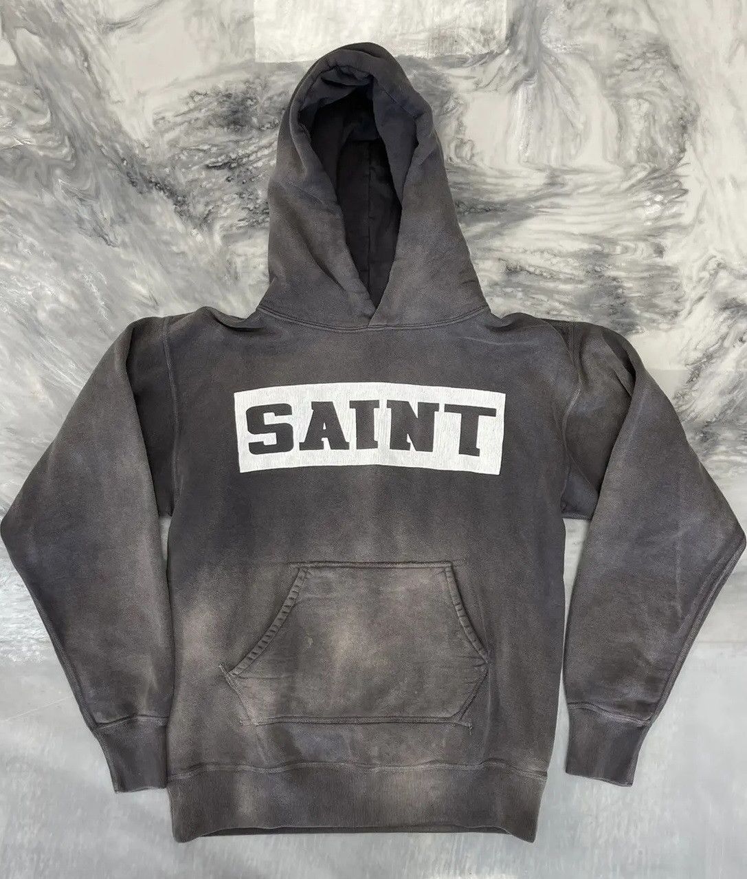 DENIM TEARS Saint Michael Tool Vintage Black Hoodie Size US M / EU 48-50 / 2 - 1 Thumbnail