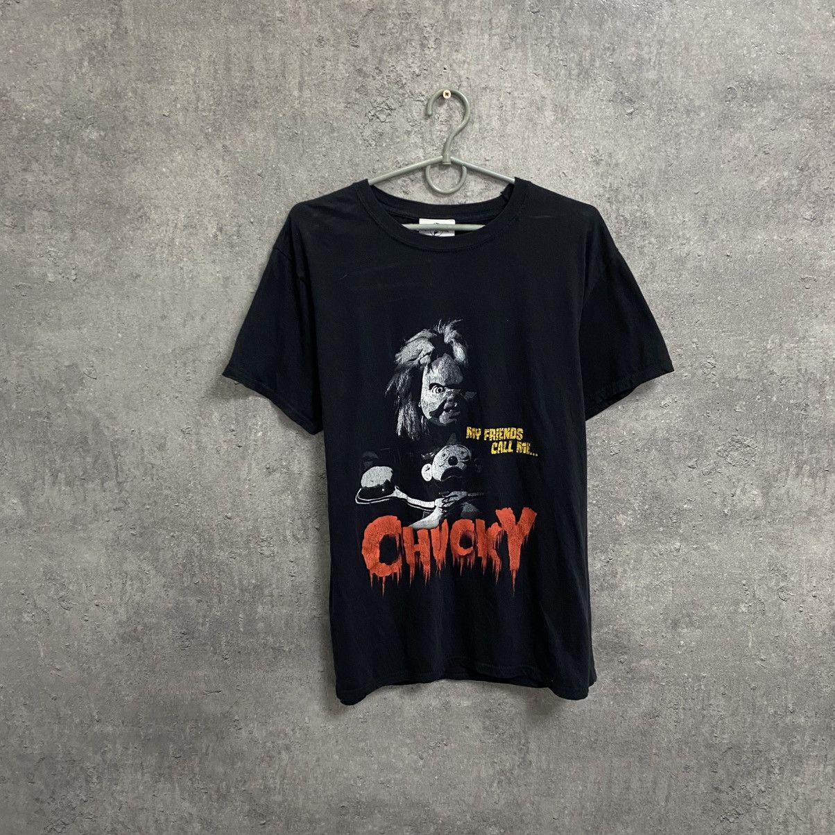 Universal Studios Chucky My Friends Call Me Universal Studios T-Shirt Big Logo Size US L / EU 52-54 / 3 - 1 Thumbnail