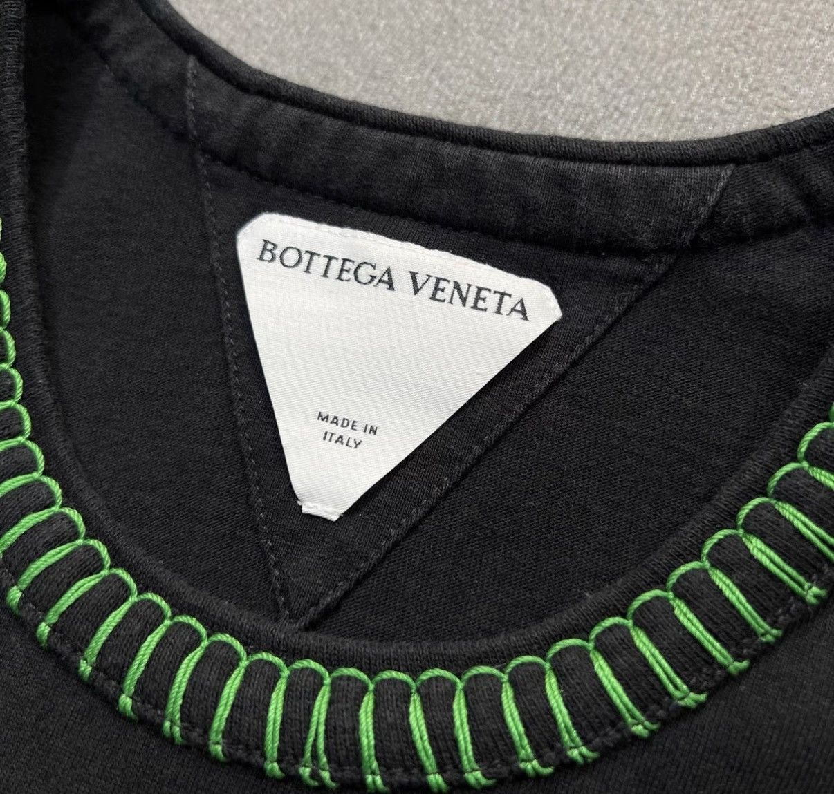 Bottega Veneta Bottega Veneta Black Short Sleeve T-Shirt Size US M / EU 48-50 / 2 - 3 Thumbnail