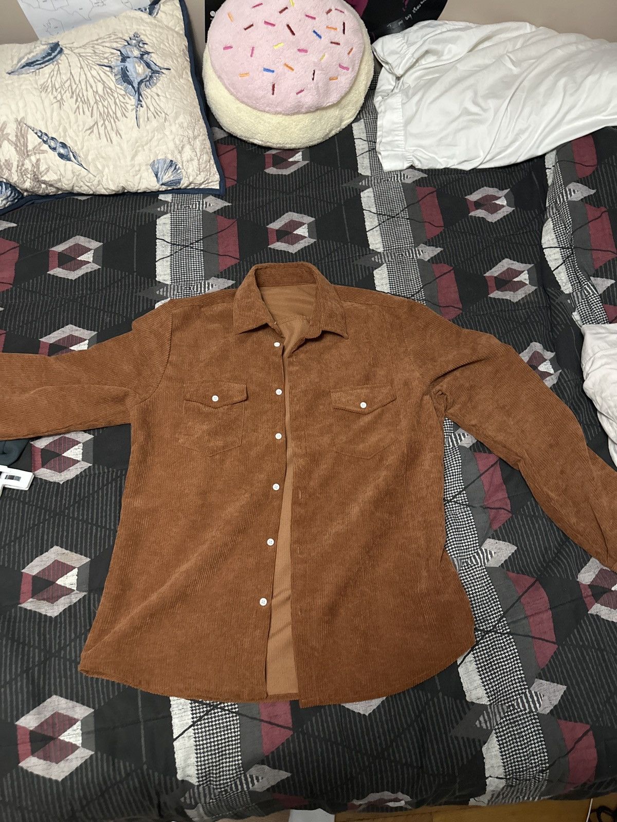 Other × Vintage Light brown jacket Size US L / EU 52-54 / 3 - 1 Thumbnail