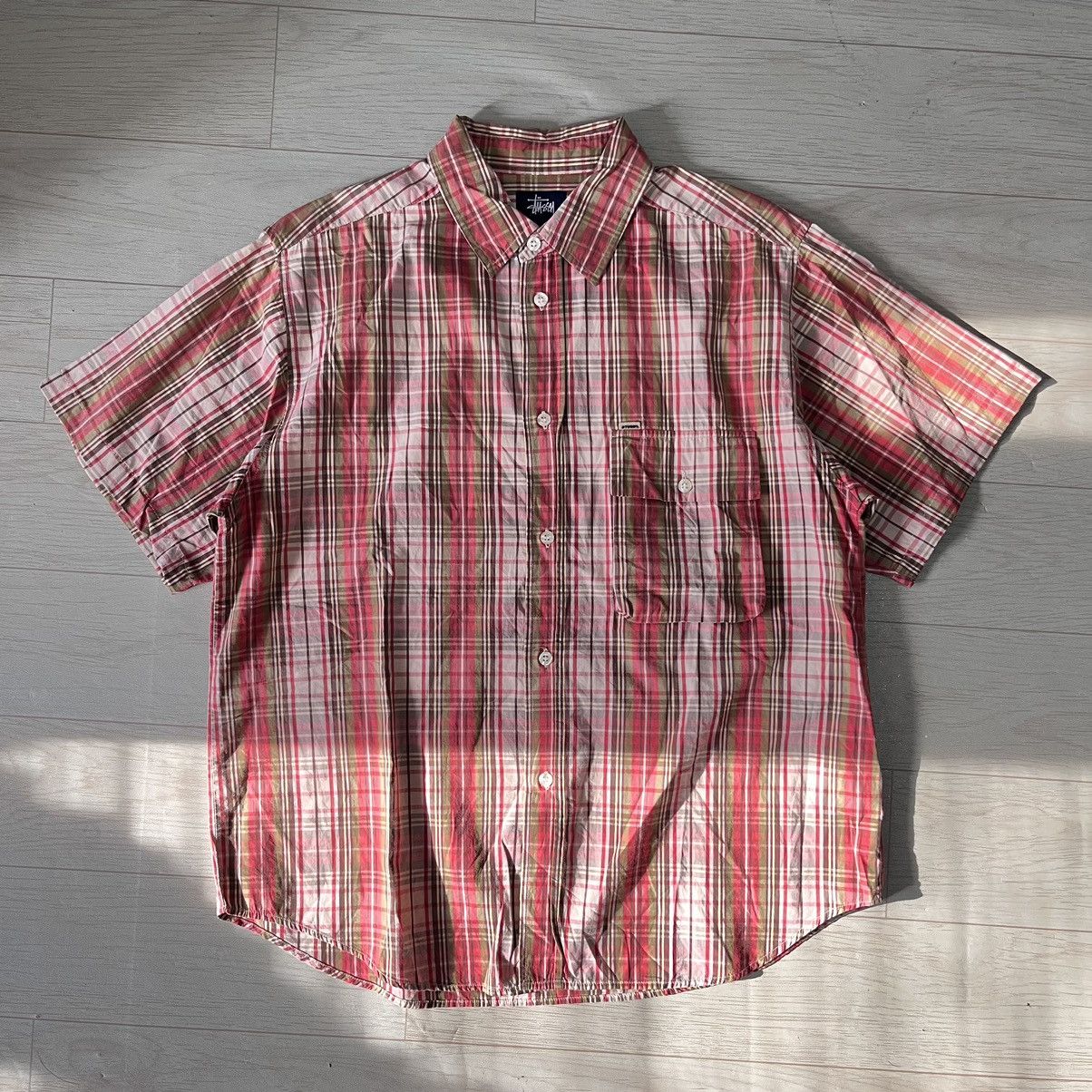 Stussy Stussy plaid shirt button up Size US M / EU 48-50 / 2 - 1 Thumbnail