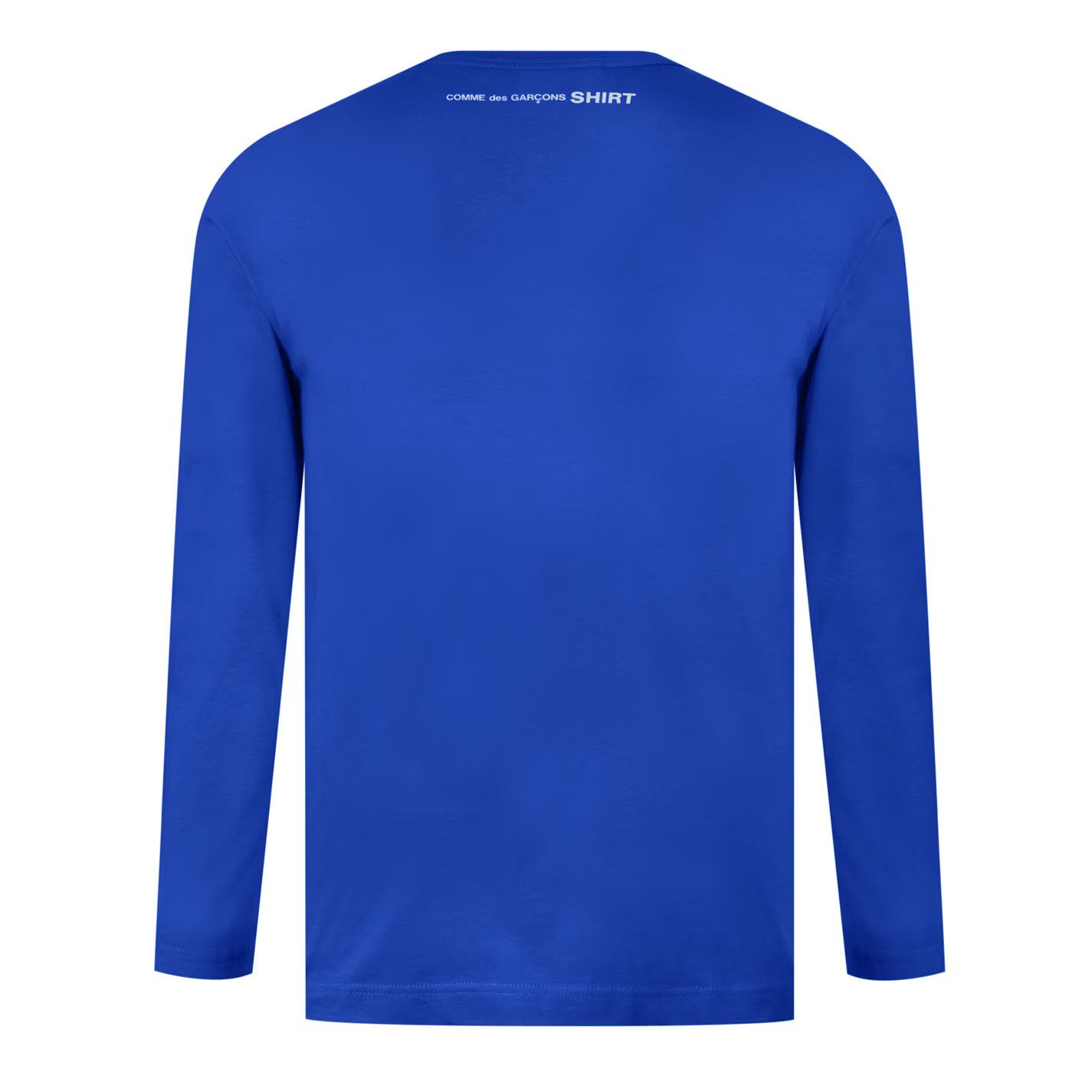 Comme des Garcons SHIRT o1g2r1mq0426 Back Logo Long Sleeve T-Shirt in Blue Size US M / EU 48-50 / 2 - 2 Thumbnail