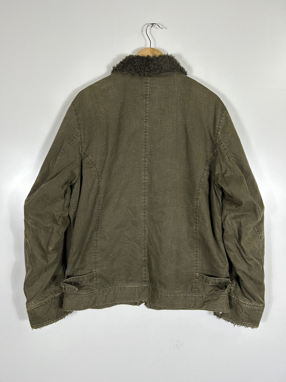 Japanese Brand ⚡️Vintage Ball Zipper Military Style Jacket Size US XL / EU 56 / 4 - 13 Thumbnail