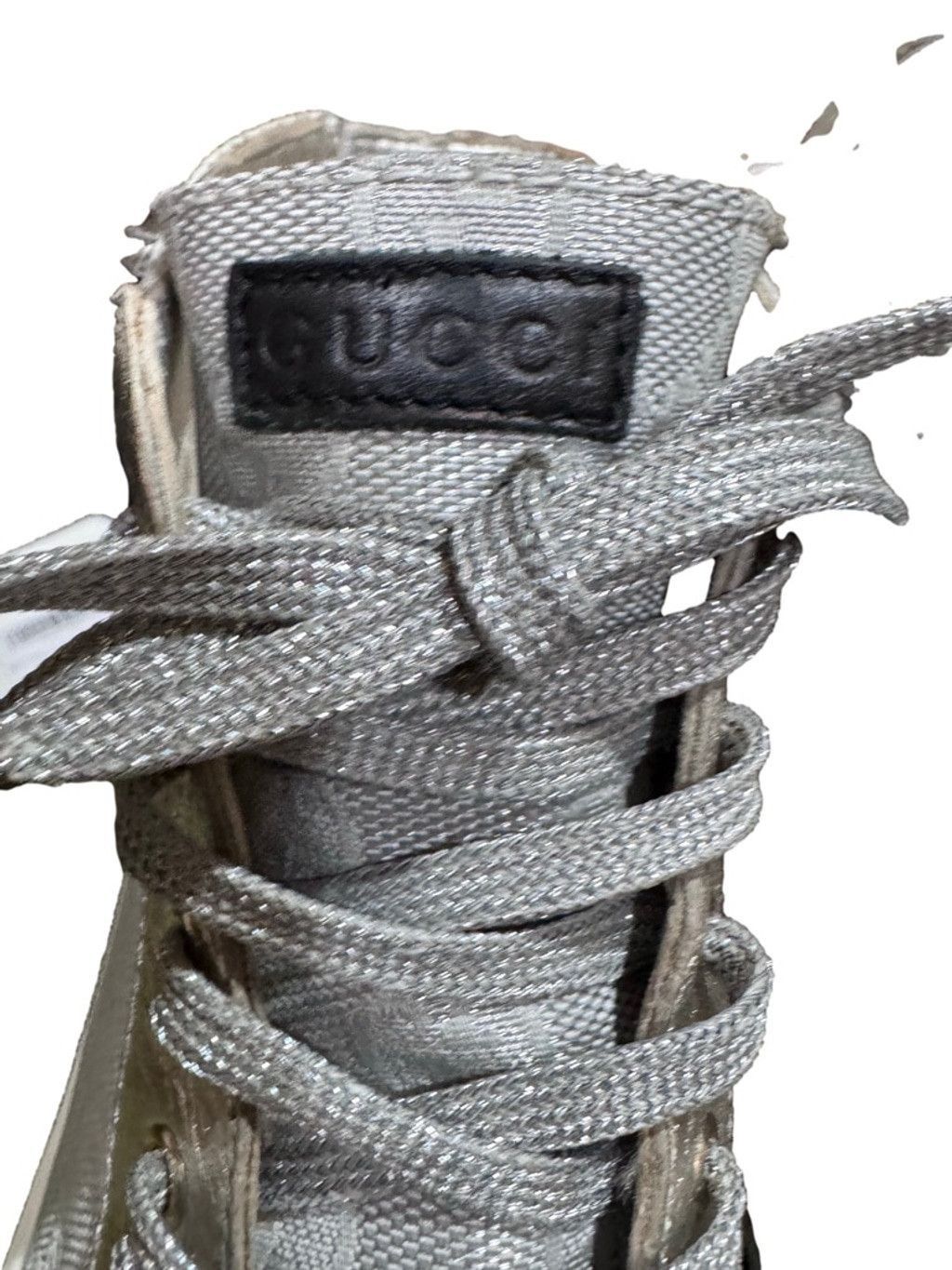 Gucci Gucci GG Tennis 1977 High-Top Sneakers -in Box with COA Size US 7 / IT 37 - 7 Thumbnail