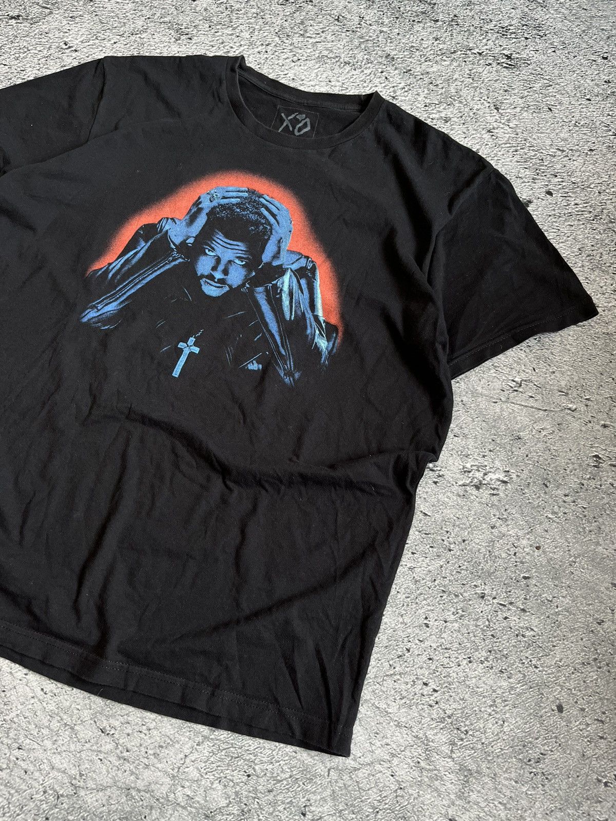 Rap Tees × The Weeknd × XO Vintage The Weeknd XO T-Shirt Size US XL / EU 56 / 4 - 4 Thumbnail