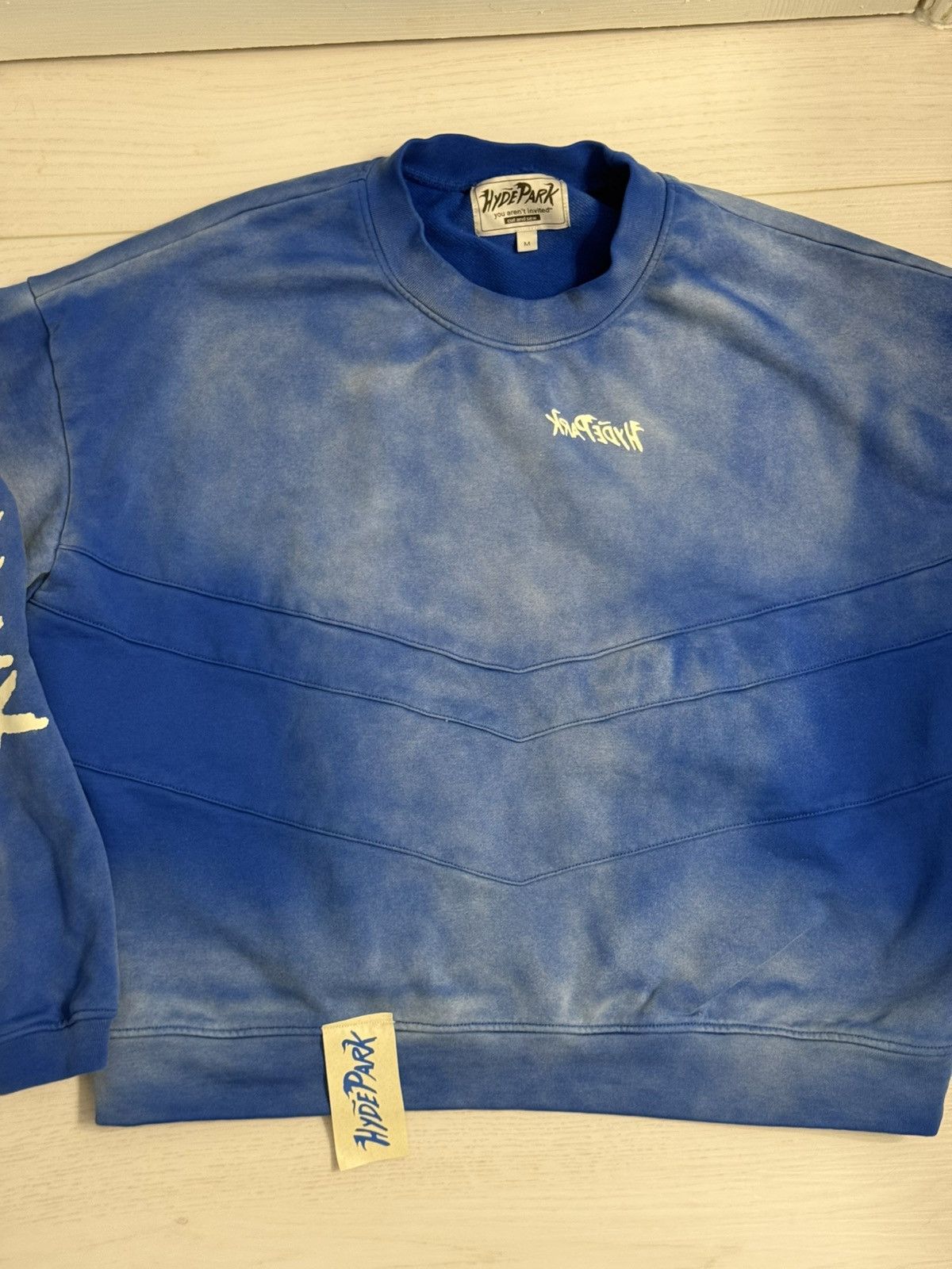 Hyde Park Goods Hyde Park medium crewneck cut and Sewn blue Size US M / EU 48-50 / 2 - 2 Thumbnail