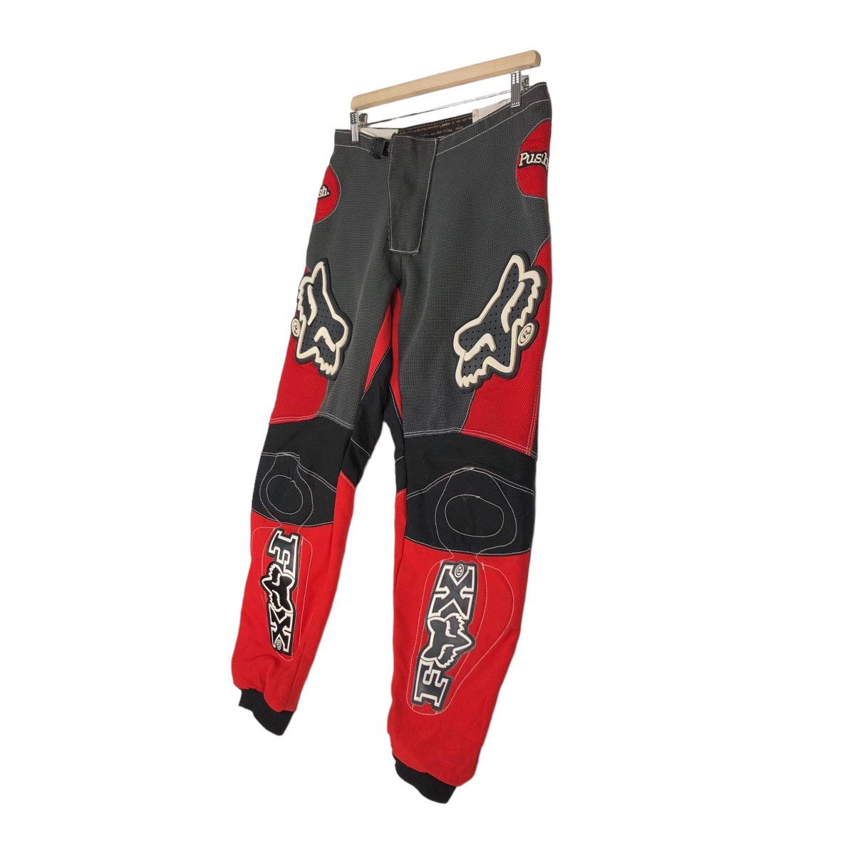 Japanese Brand 🔥Vintage Motor Cross Pants Racing Wear Fox Over Print Size US 34 / EU 50 - 2 Thumbnail