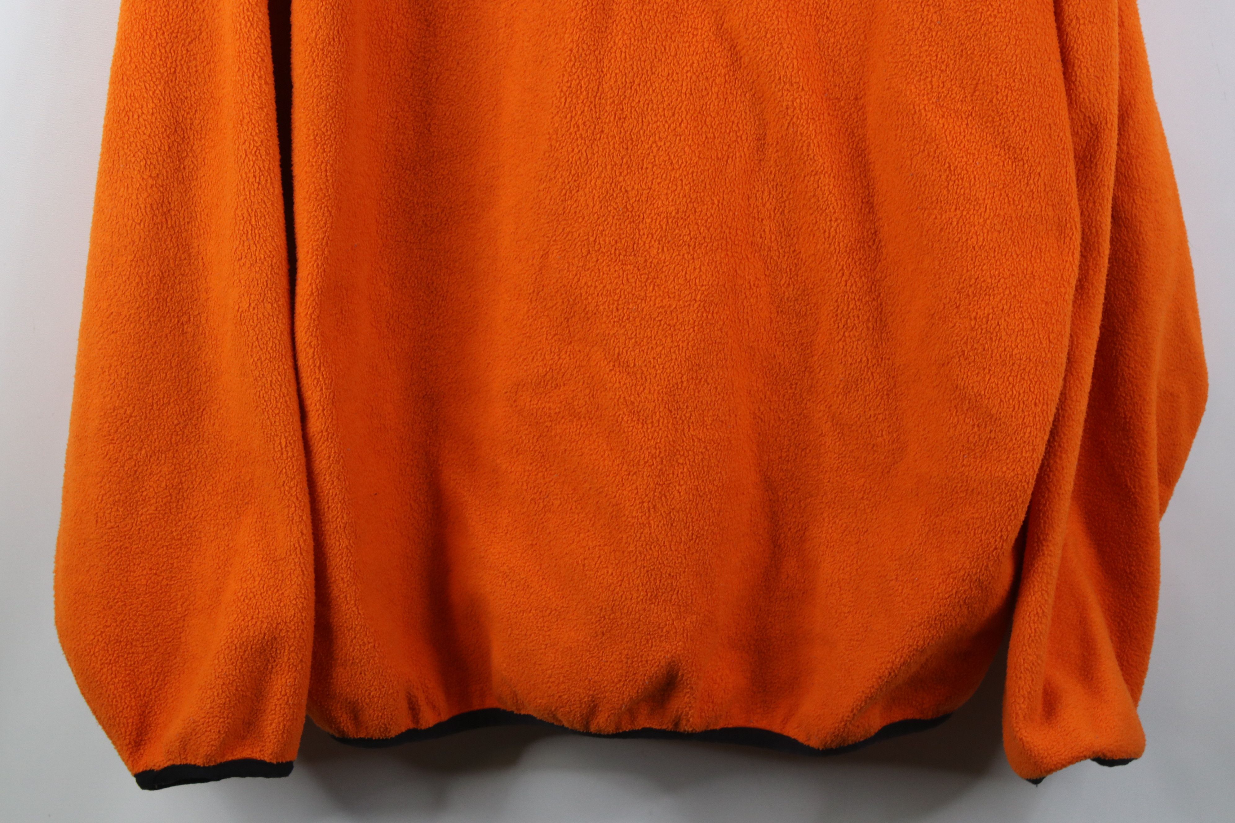Nautica Vintage 90s Nautica 1/4 Zip Fleece Pullover Sweater Orange Size US L / EU 52-54 / 3 - 3 Thumbnail