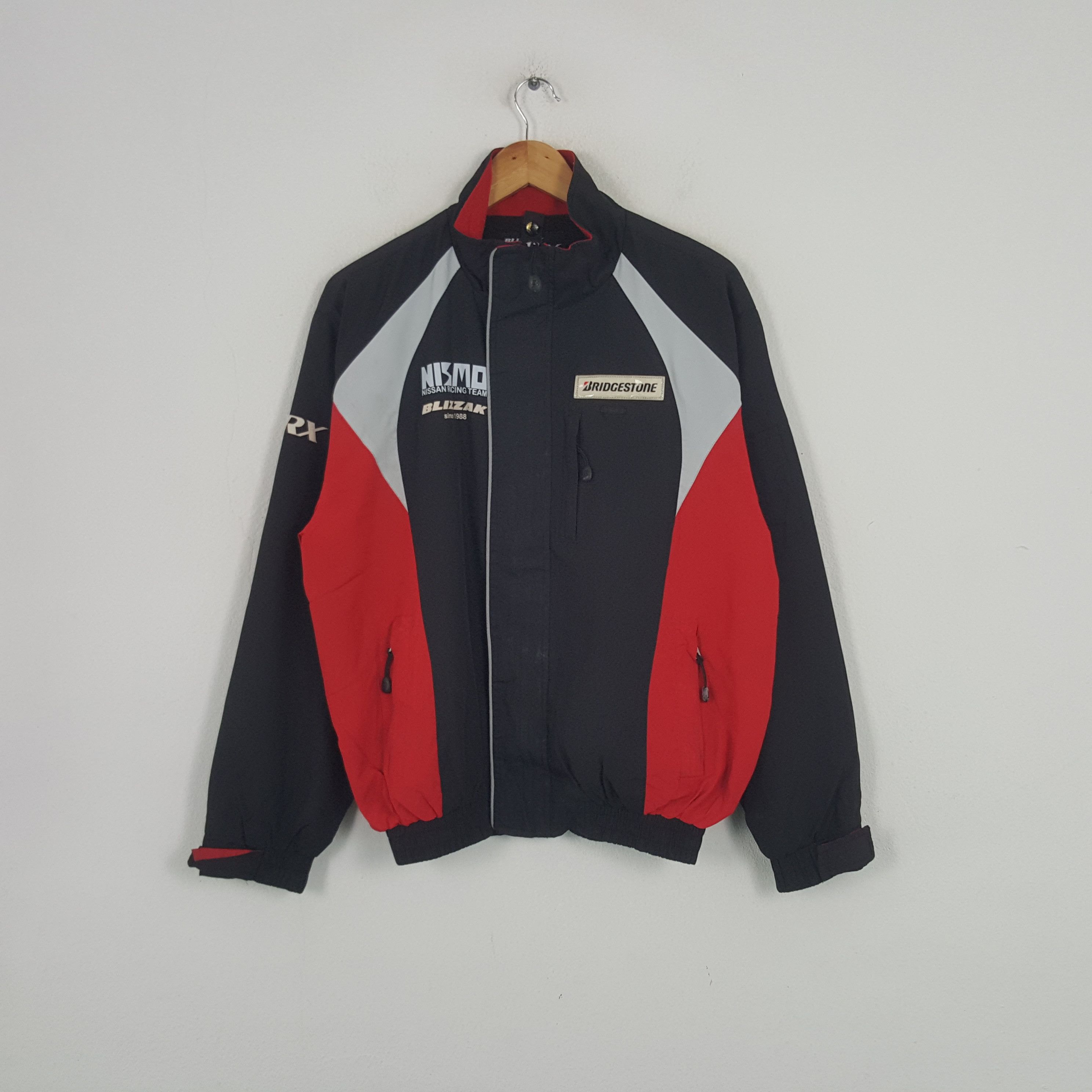 Japanese Brand × Vintage Vintage Bridgestone X Nismo Nissan Racing Team Custom Jacket Size US L / EU 52-54 / 3 - 3 Thumbnail