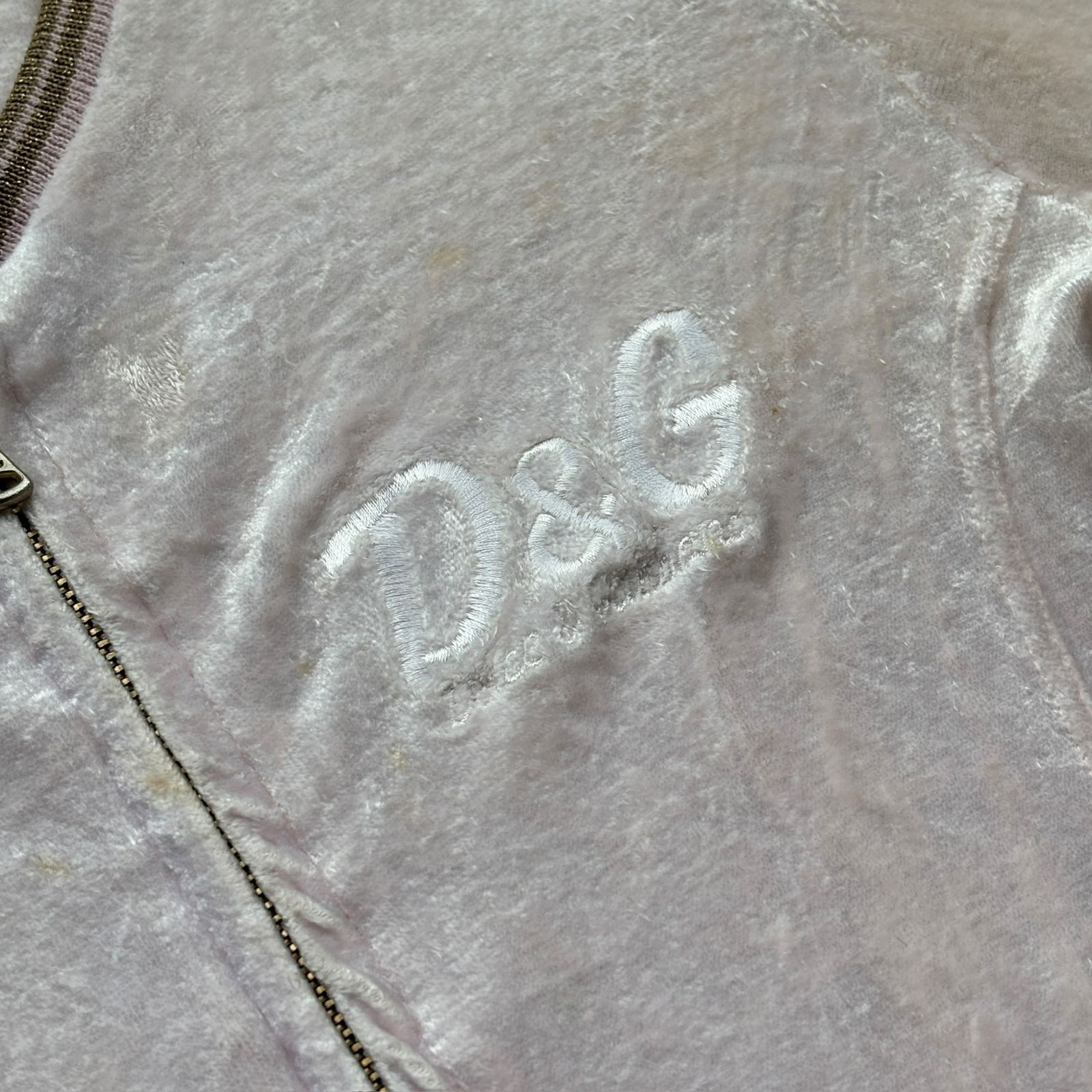 Dolce & Gabbana Dolce Gabbana Vintage Velour Full Zip top Size XS / US 0-2 / IT 36-38 - 5 Thumbnail