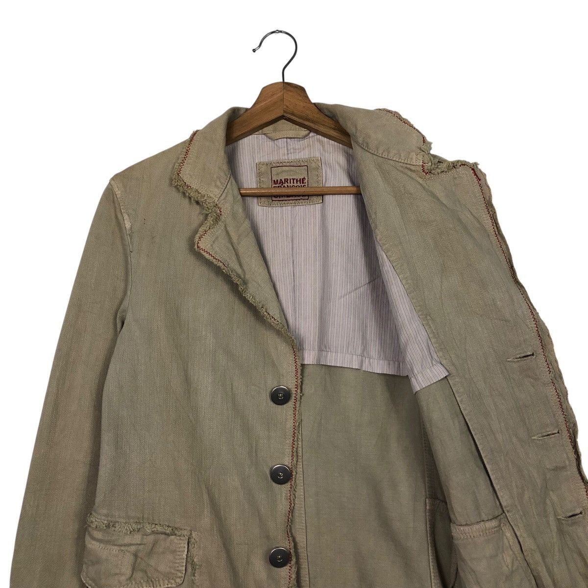 Marithe + Francois Girbaud 📌Rich Brown Vintage Chore Jacket Marithe Francois Girbaud Size US M / EU 48-50 / 2 - 13 Thumbnail