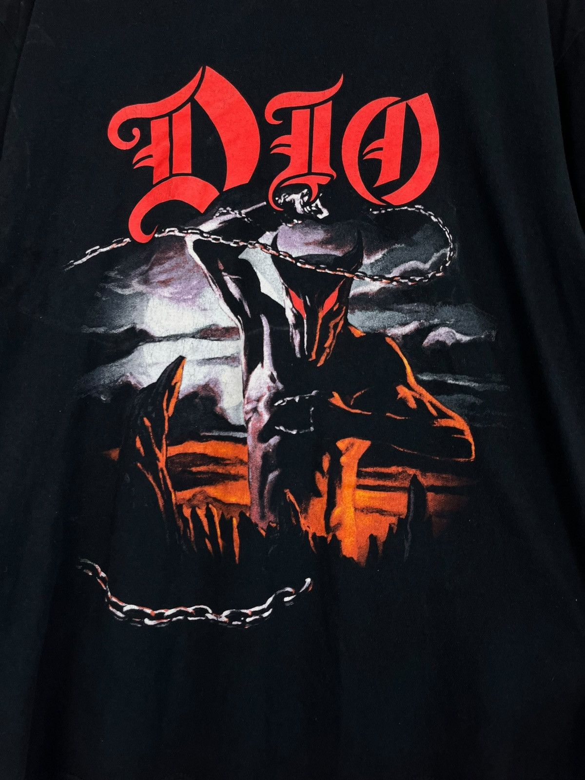 Band Tees × Vintage Vintage 90s Dio Holy Diver T-shirt Tee Band Size L Size US L / EU 52-54 / 3 - 3 Thumbnail