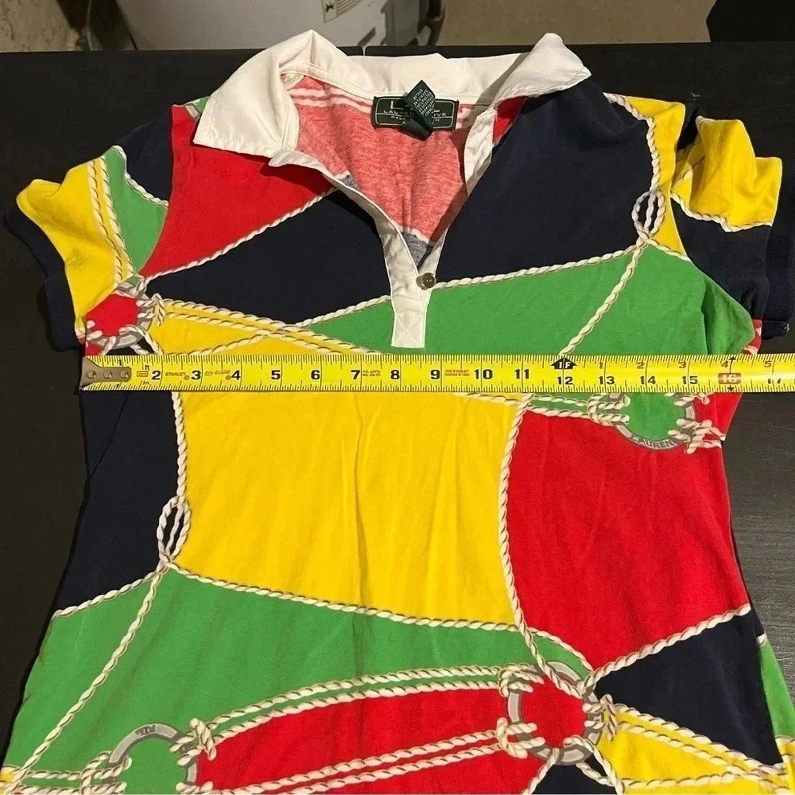 Lauren Ralph Lauren Ralph Lauren Golf Polo Shirt Womens Petite M Equestrian Size M / US 6-8 / IT 42-44 - 5 Thumbnail