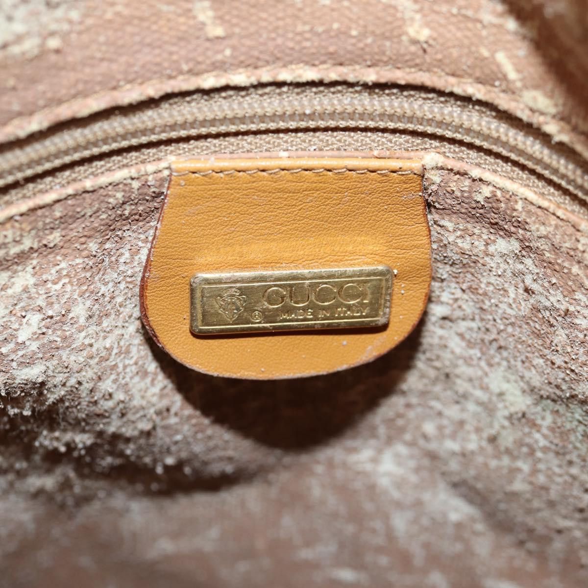 Gucci GUCCI Micro GG Supreme Shoulder Bag Pvc Beige Gold Size ONE SIZE - 15 Thumbnail