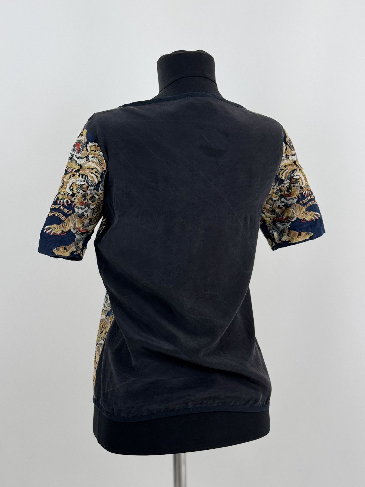 Kenzo Kenzo Paris Embroidery Tiger Multi Logo T-Shirt Size S / US 4 / IT 40 - 2 Thumbnail
