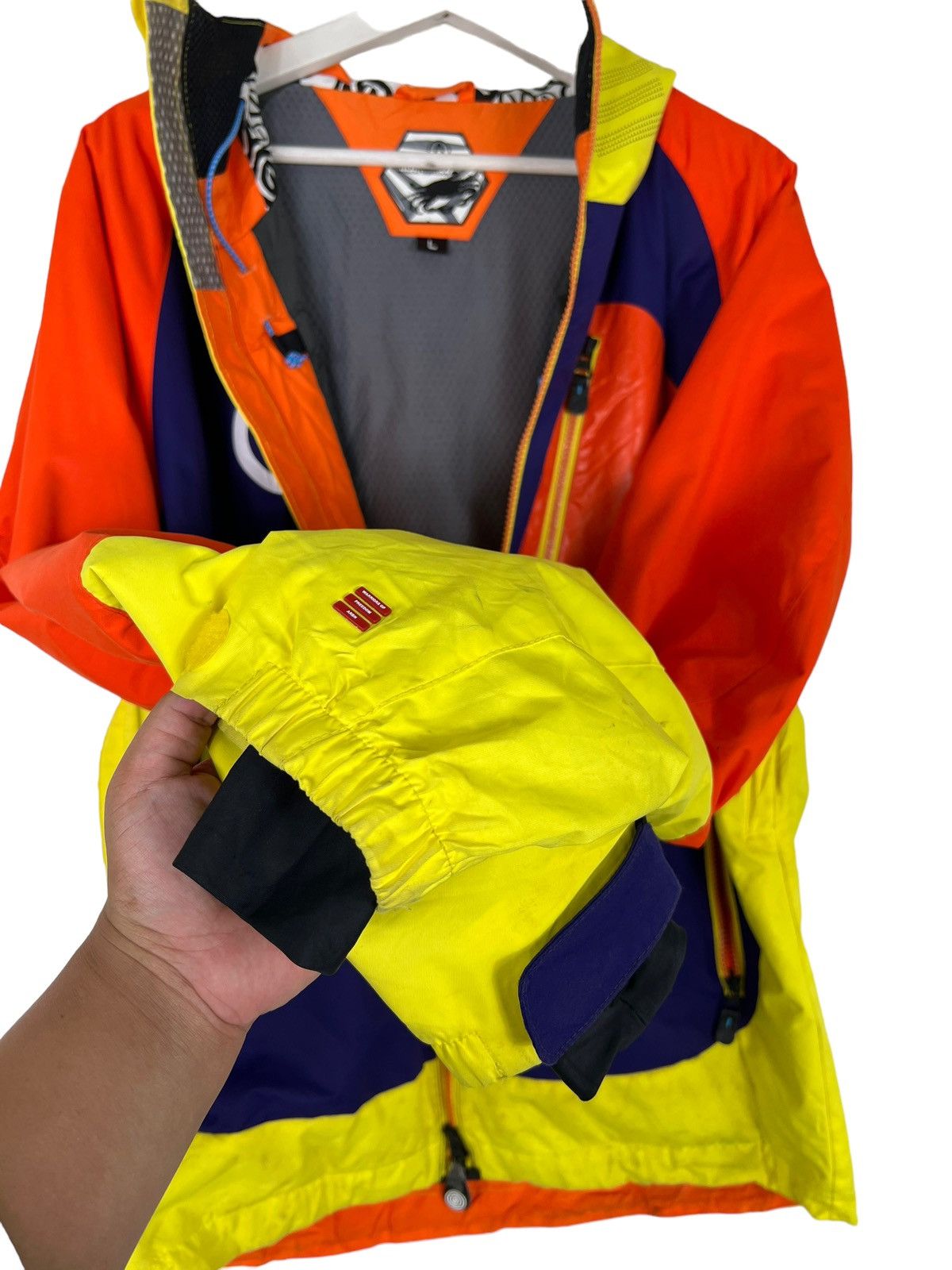 Japanese Brand × Sports Specialties ARBN SNOWBOARDS WARRIORS OF FREEDOM BLOCK COLOR SKI JACKET Size US L / EU 52-54 / 3 - 9 Thumbnail
