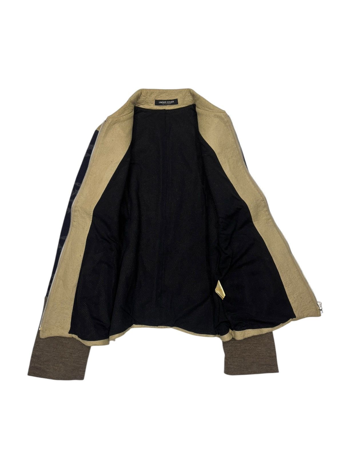 Jun Takahashi × Undercover Vintage Undercover Jun Takahashi Wire Pattern Jacket 1996s Size S / US 4 / IT 40 - 4 Thumbnail