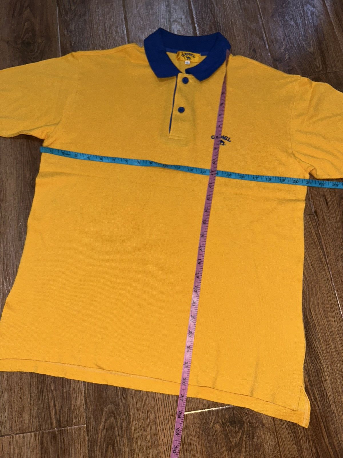 Camel Vintage 90’s Camel Cigarettes Polos Shirt Size US L / EU 52-54 / 3 - 10 Thumbnail