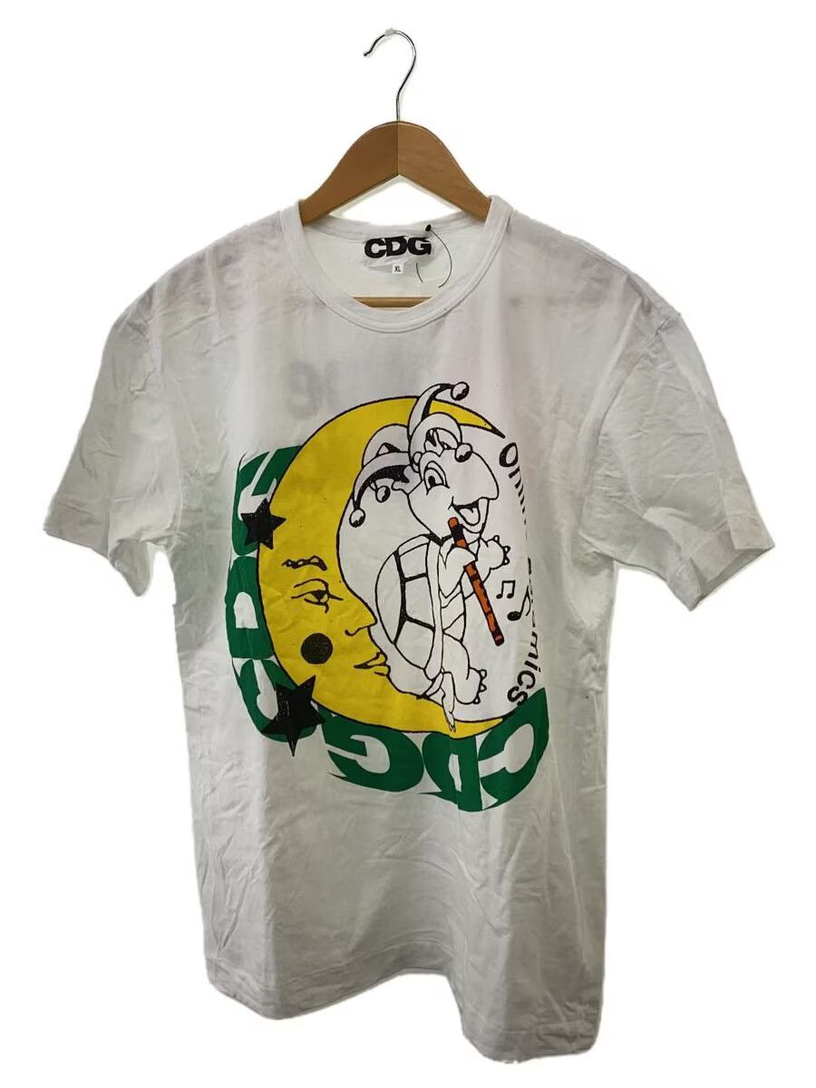 Comme des Garcons Online Ceramics Moon Logo Tee Size US XL / EU 56 / 4 - 1 Thumbnail