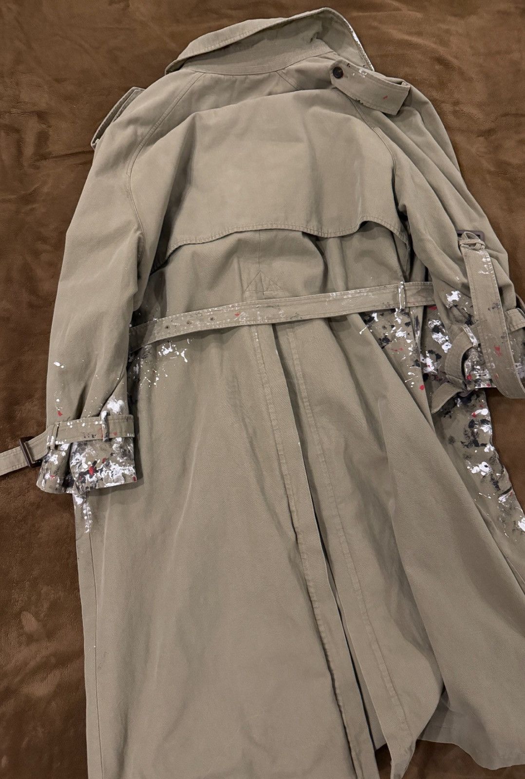 Balenciaga Balenciaga Splatter Coat SAMPLE Sz46 Size US S / EU 44-46 / 1 - 2 Thumbnail
