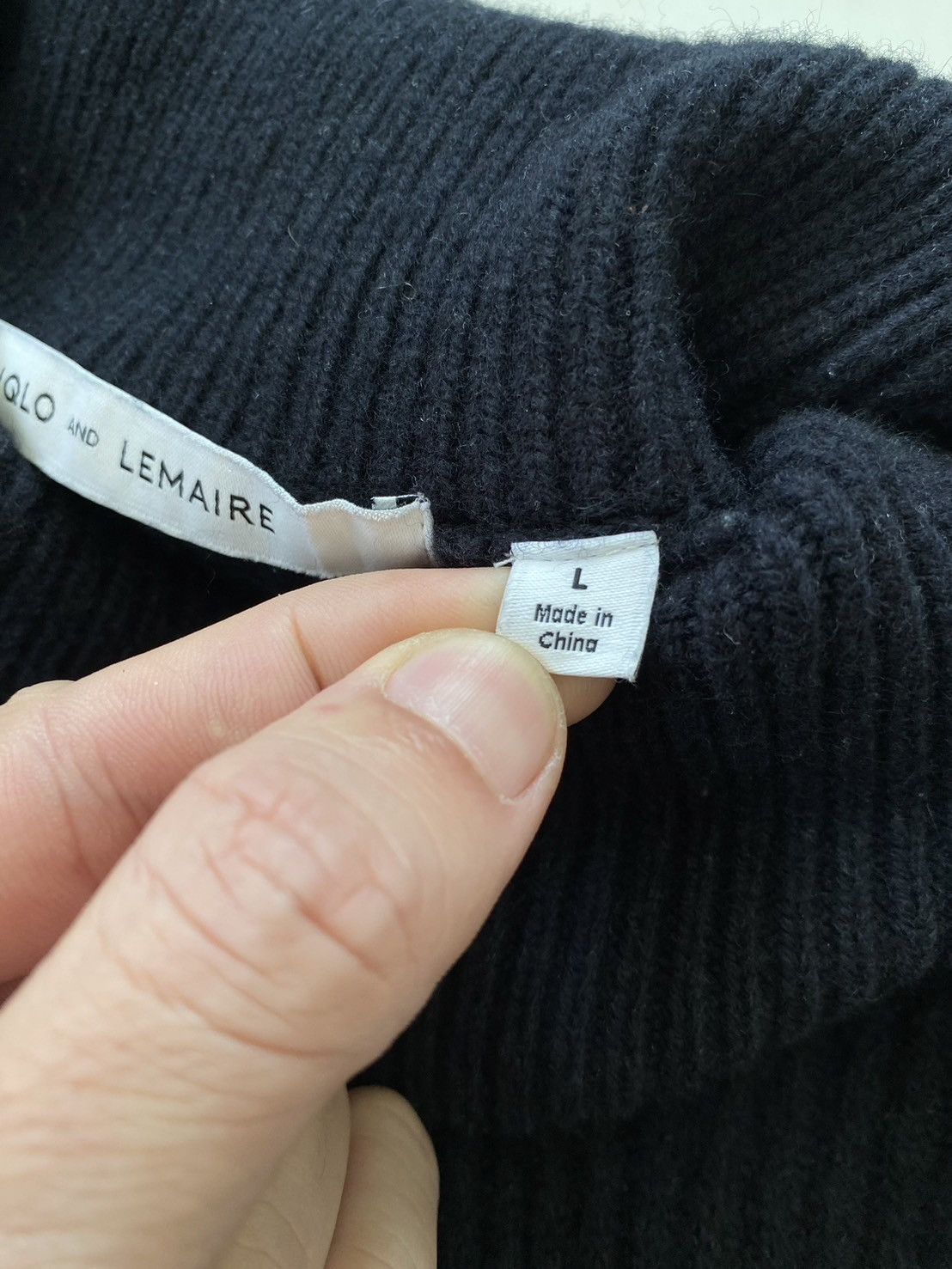 Christophe Lemaire × Lemaire × Uniqlo Uniqlo X Lemaire Knitwear Shirt Size US L / EU 52-54 / 3 - 3 Thumbnail