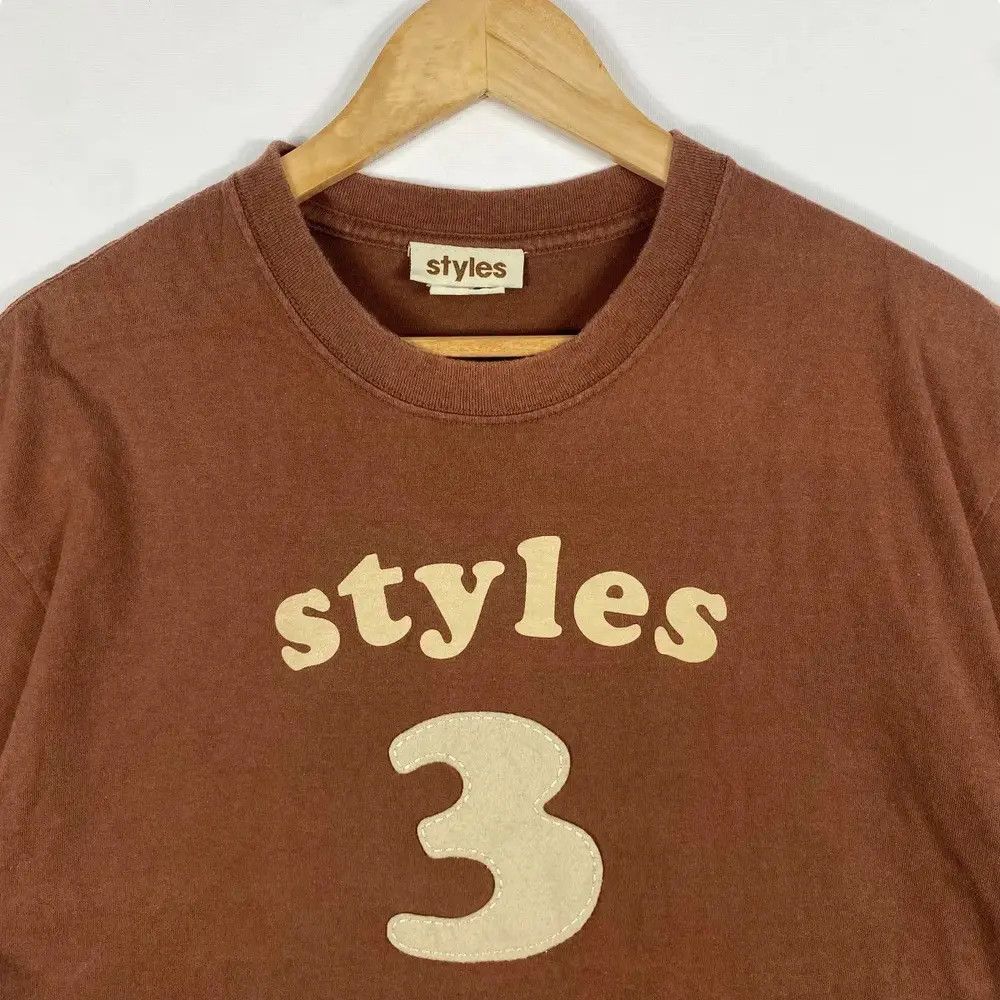 Japanese Brand STYLES 3 Japanese Streetwear Brand Graphic Tee Shirt Size US L / EU 52-54 / 3 - 2 Thumbnail
