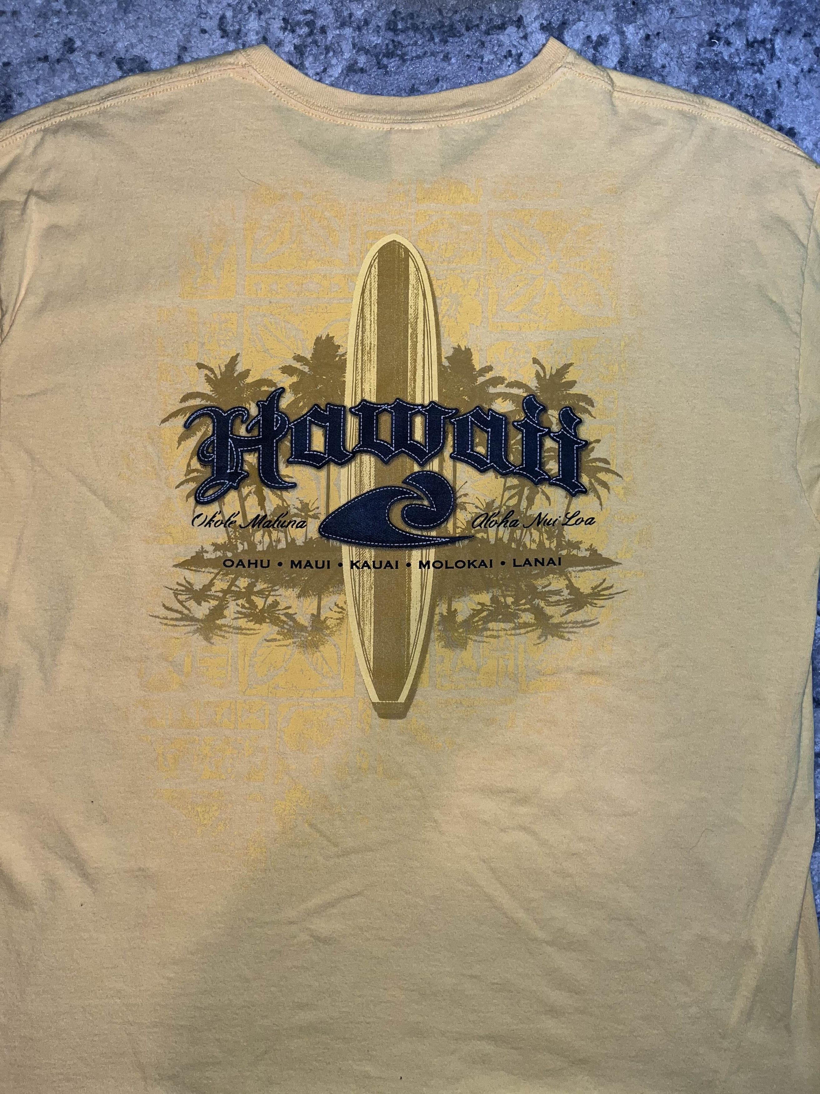 Vintage Y2K Hawaii Islands Surf Tee Size US XL / EU 56 / 4 - 2 Thumbnail