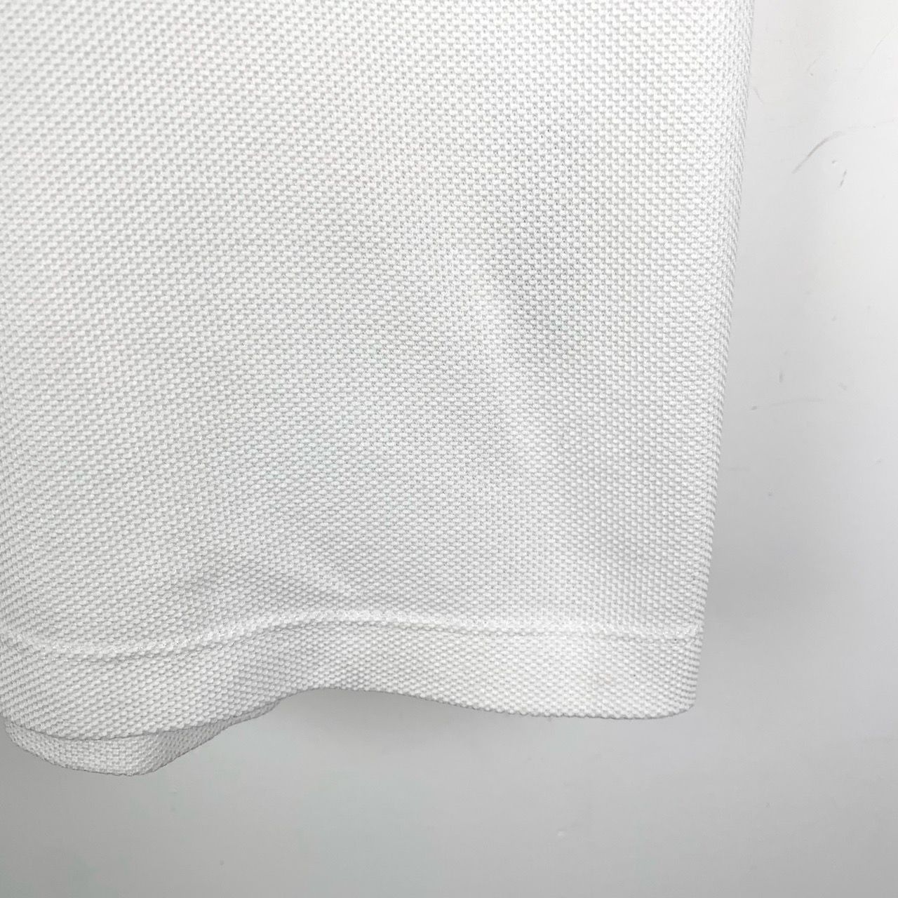 Burberry Burberry White Polo Shirt With Embroidered Coordinates Desig Size US XL / EU 56 / 4 - 5 Thumbnail