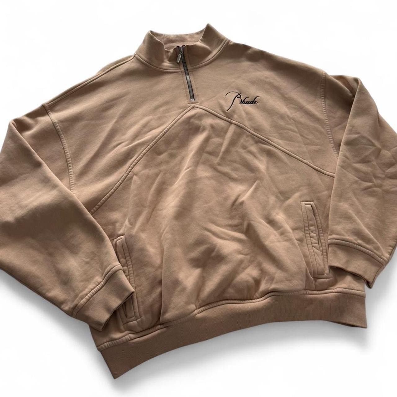 Rhude Rhude Thick Logo Crewneck Size US L / EU 52-54 / 3 - 1 Thumbnail