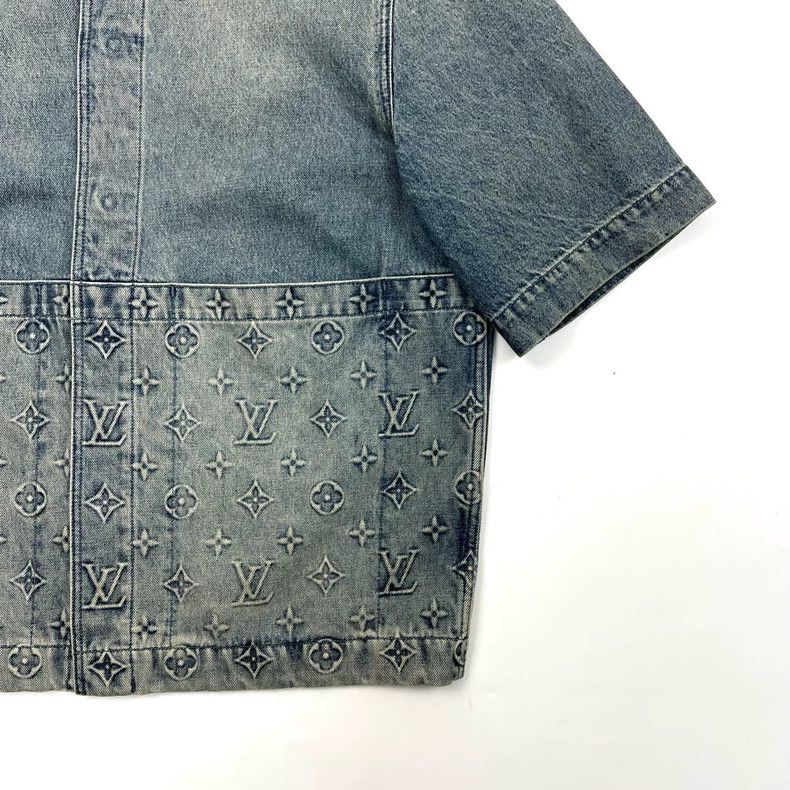 Louis Vuitton Louis Vuitton Washed blue log embossed aged logo single-br Size US L / EU 52-54 / 3 - 6 Thumbnail