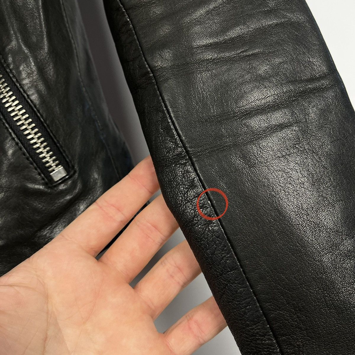 Allsaints Ladies AllSaints Dalby Biker black leather jacket Size XS / US 0-2 / IT 36-38 - 16 Thumbnail