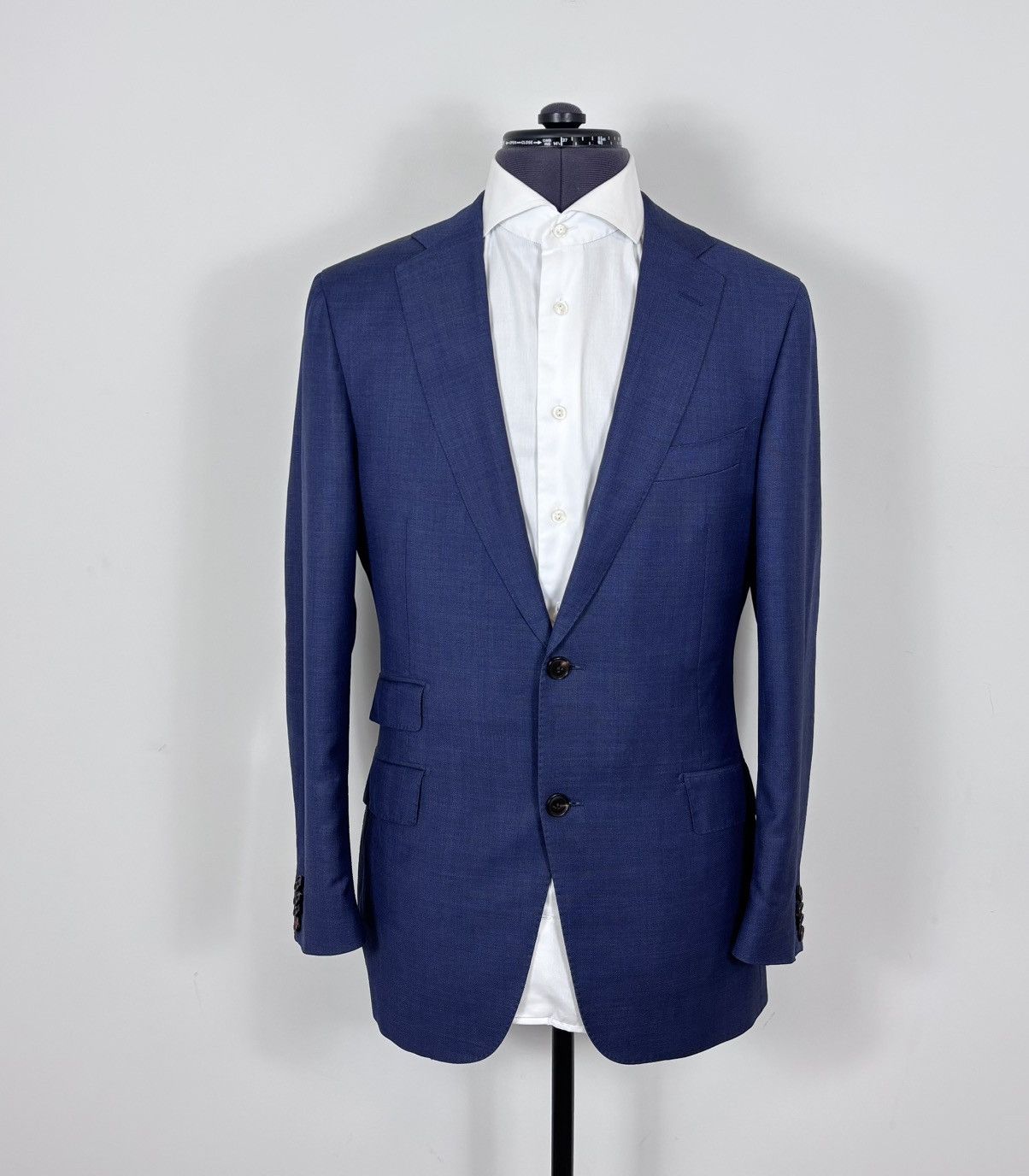 Suitsupply Suitsupply Sienna Men’s 2-Piece Blue Super 130’s Wool Suit Size 38R - 2 Thumbnail